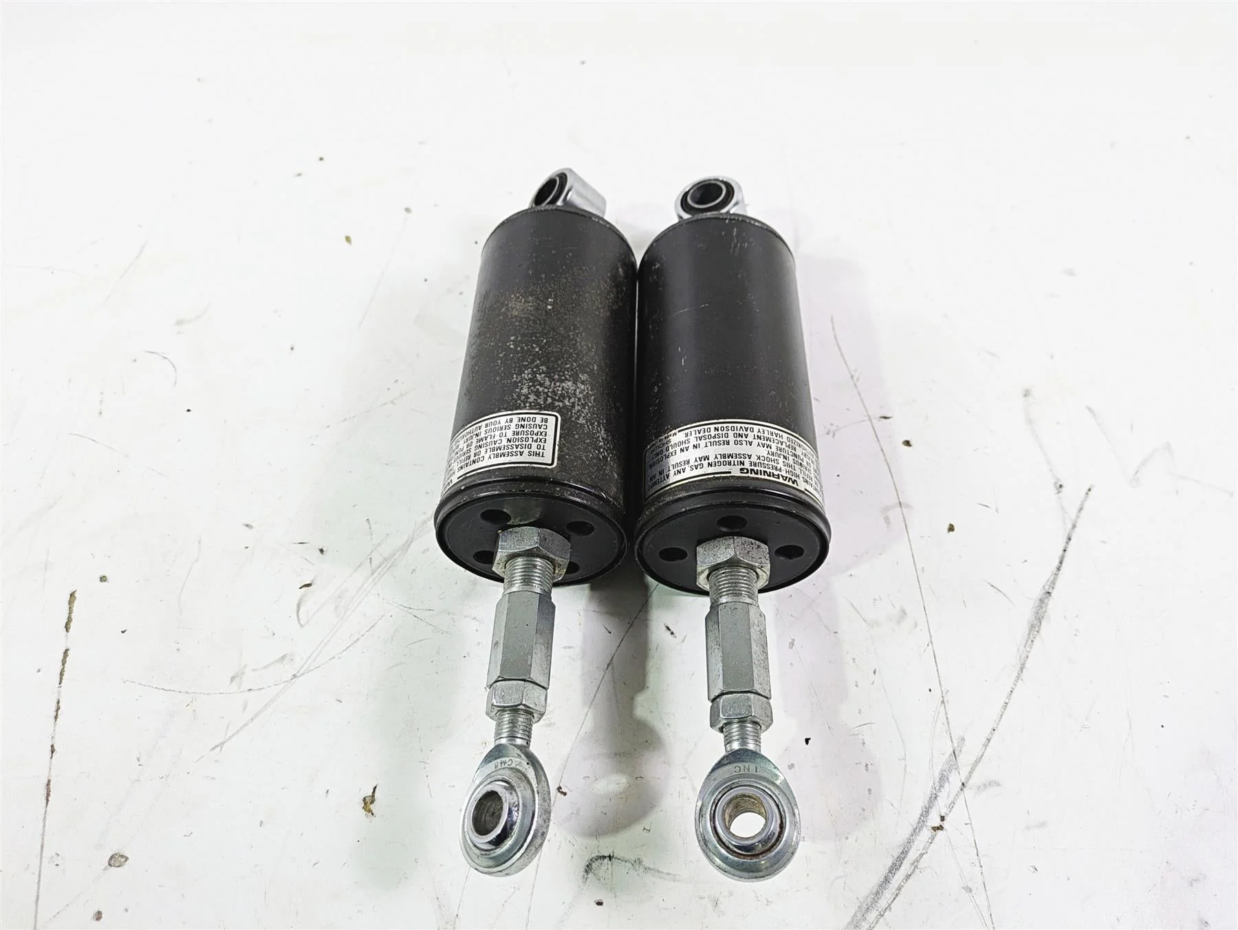 1992 Harley FLSTC Softail Heritage Straight Rear Damper Shock Set 54508-89A