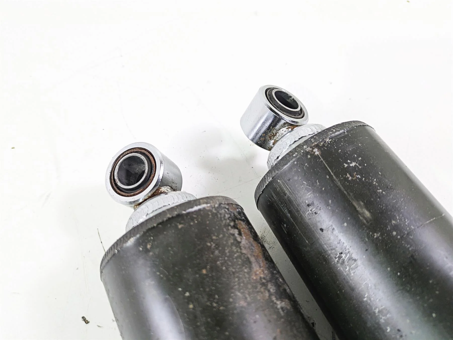 1992 Harley FLSTC Softail Heritage Straight Rear Damper Shock Set 54508-89A - Image 10