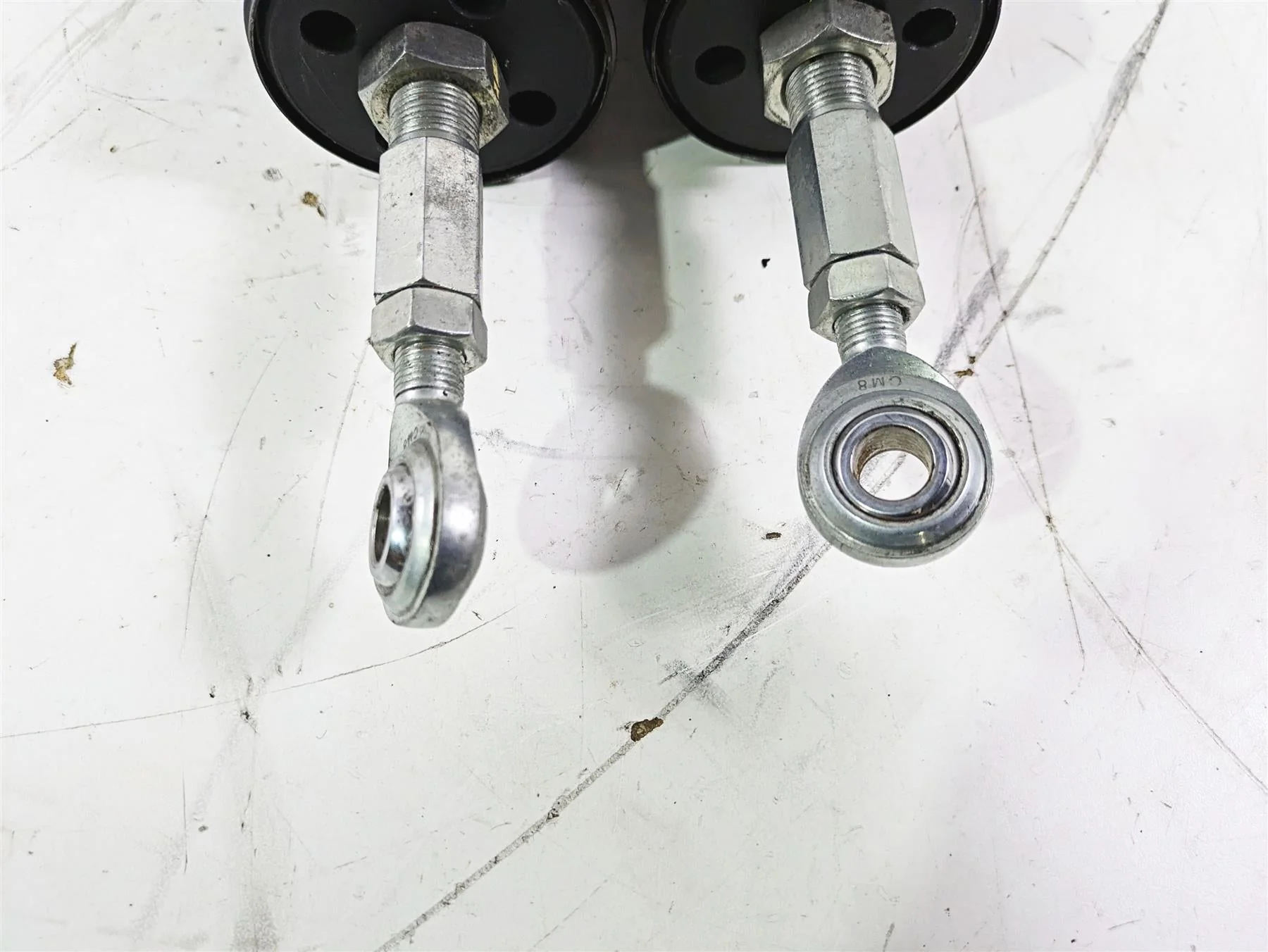 1992 Harley FLSTC Softail Heritage Straight Rear Damper Shock Set 54508-89A - Image 8