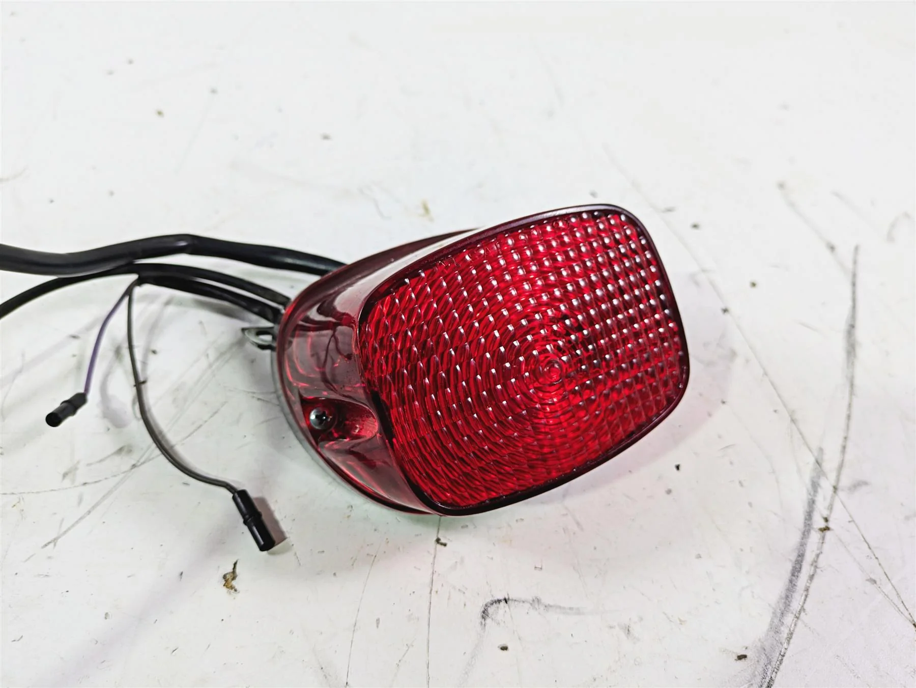 1992 Harley FLSTC Softail Heritage Taillight Tail Light & Wiring 68008-73B - Image 12