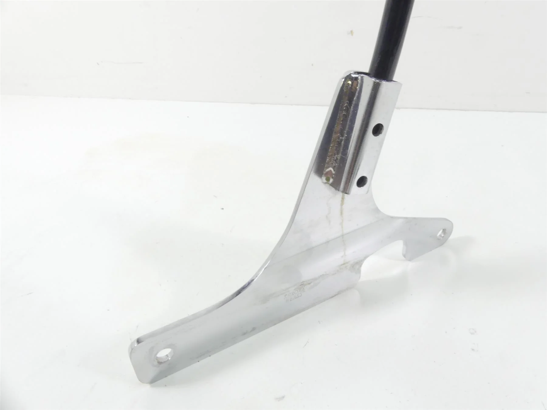 1993 Harley FXSTS Softail Springer Aftermarket Rear Sissy Bar Back Rest + Mount - Image 8