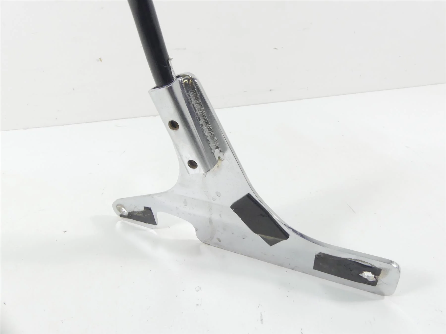 1993 Harley FXSTS Softail Springer Aftermarket Rear Sissy Bar Back Rest + Mount - Image 9