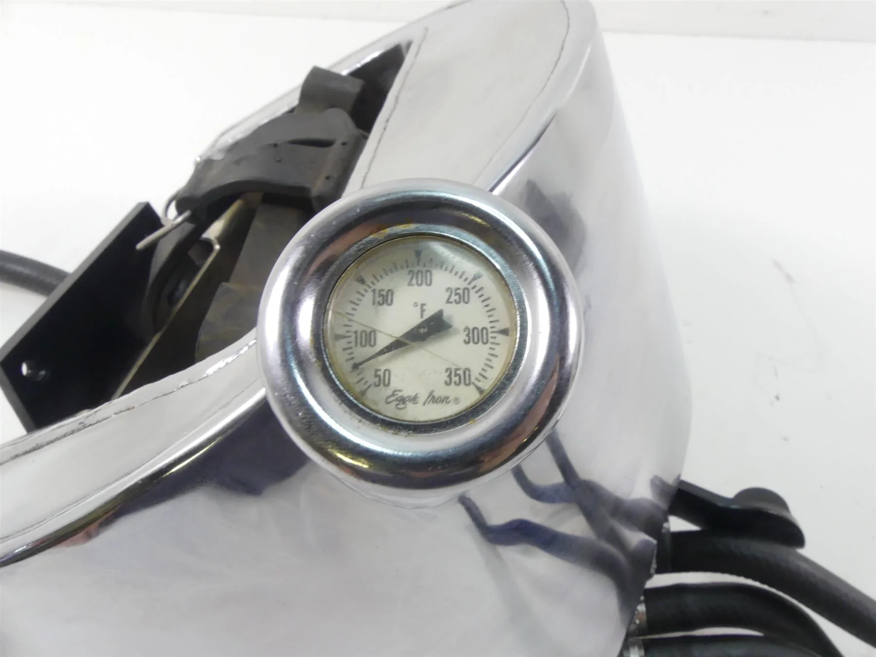 1993 Harley FXSTS Softail Springer Chrome Oil Tank Reservoir + Lines 62498-91 - Image 7