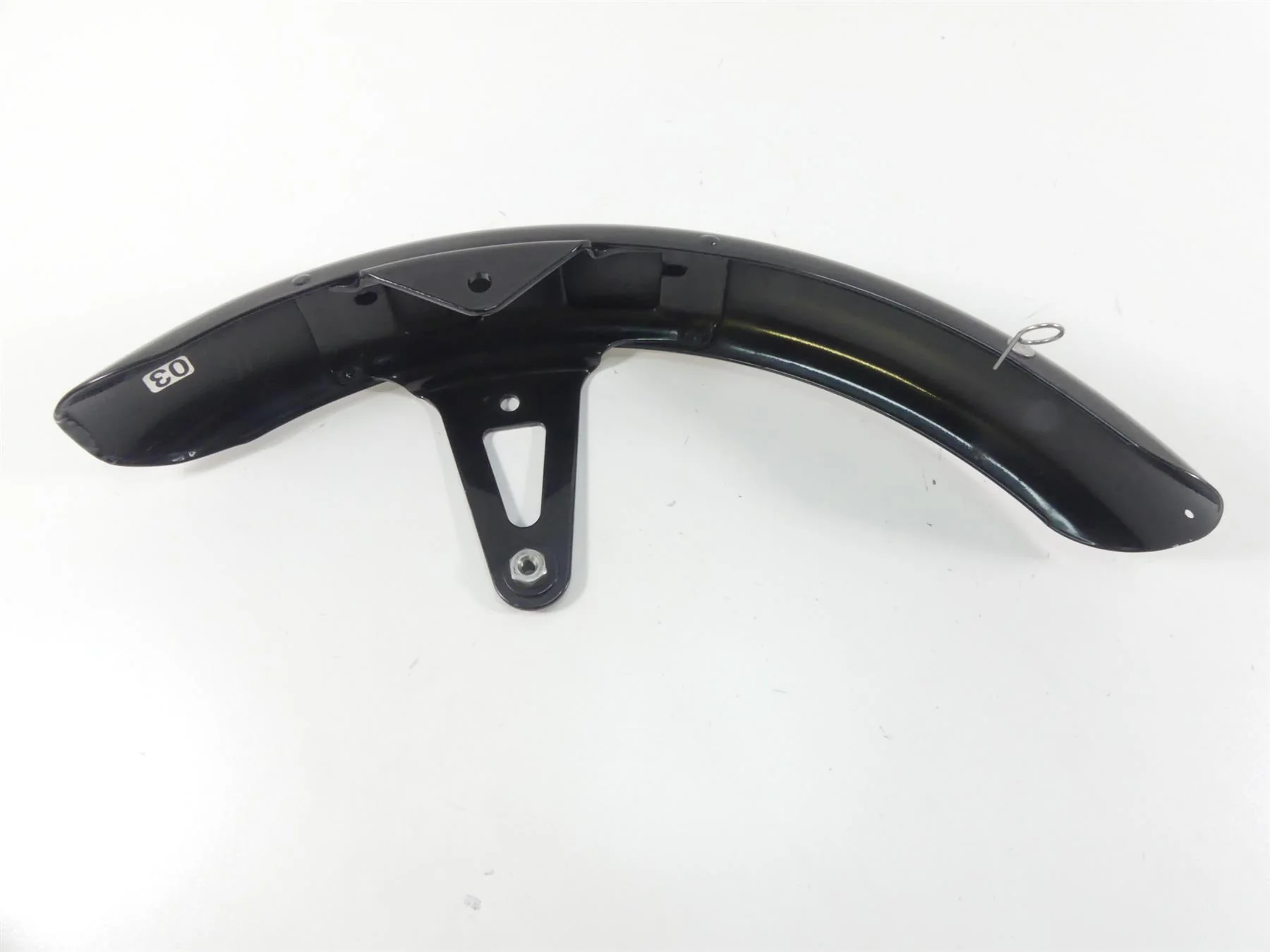 1993 Harley FXSTS Softail Springer Front Fender Tire Hugger Mud Guard 59176-93 - Image 4