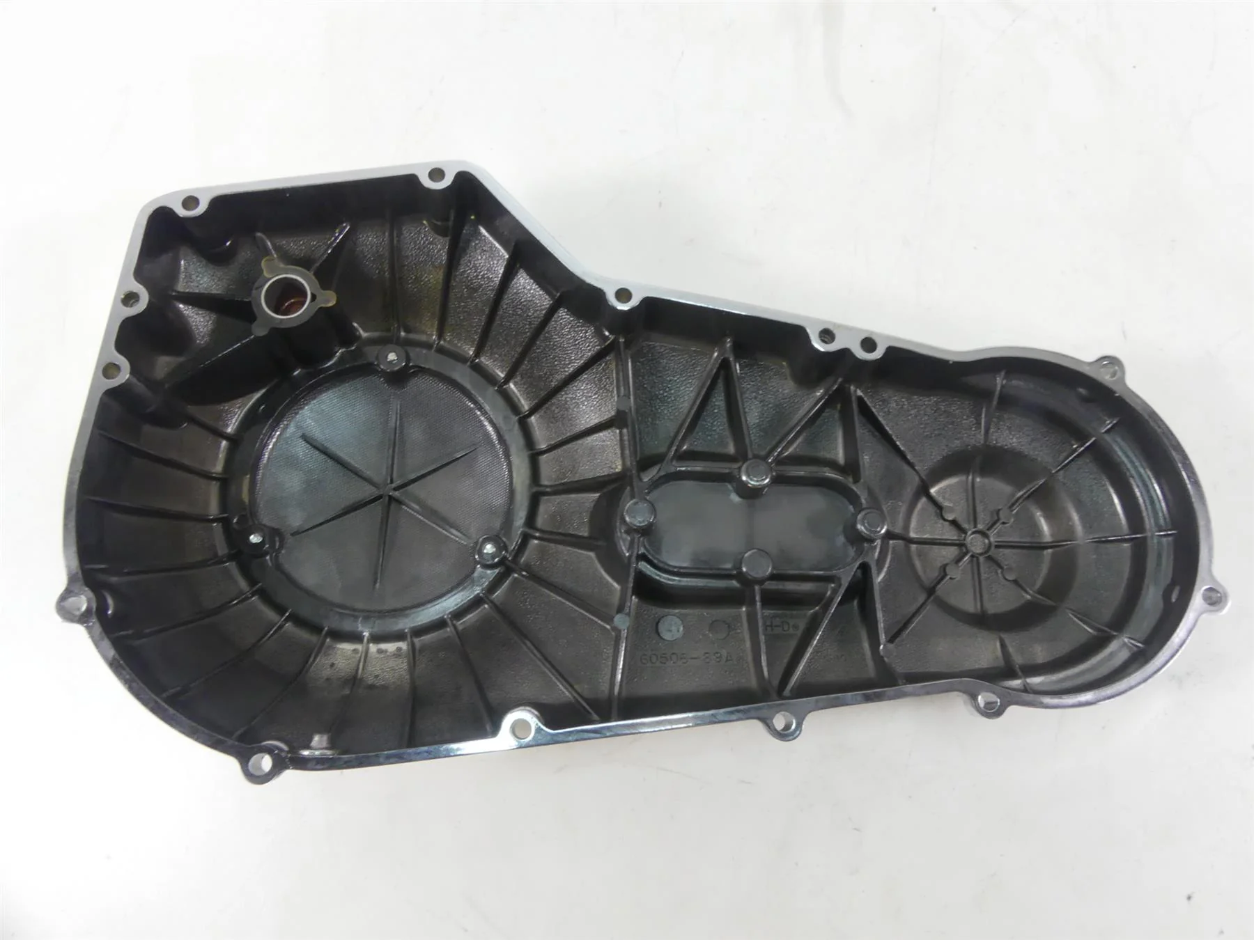 1993 Harley FXSTS Softail Springer Outer Primary Drive Clutch Cover 60506-89A - Image 7