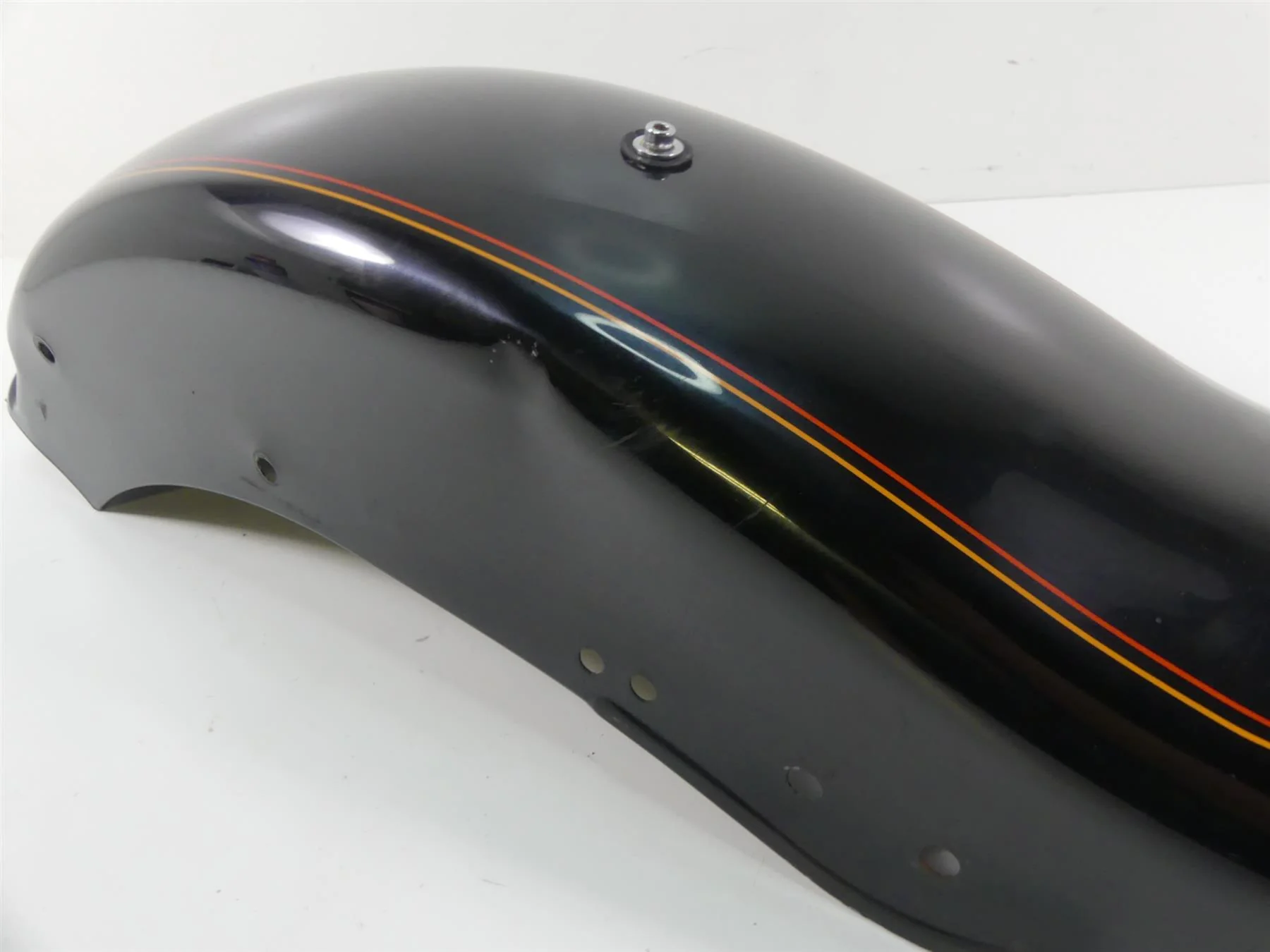 1993 Harley FXSTS Softail Springer Rear Fender Tire Hugger Guard - Read 59914-86 - Image 5
