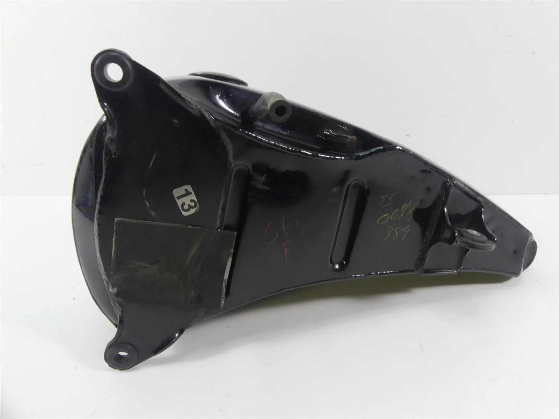 1993 Harley FXSTS Softail Springer Right Side 3.5G Fuel Gas Petrol Tank 61290-97 - Image 4