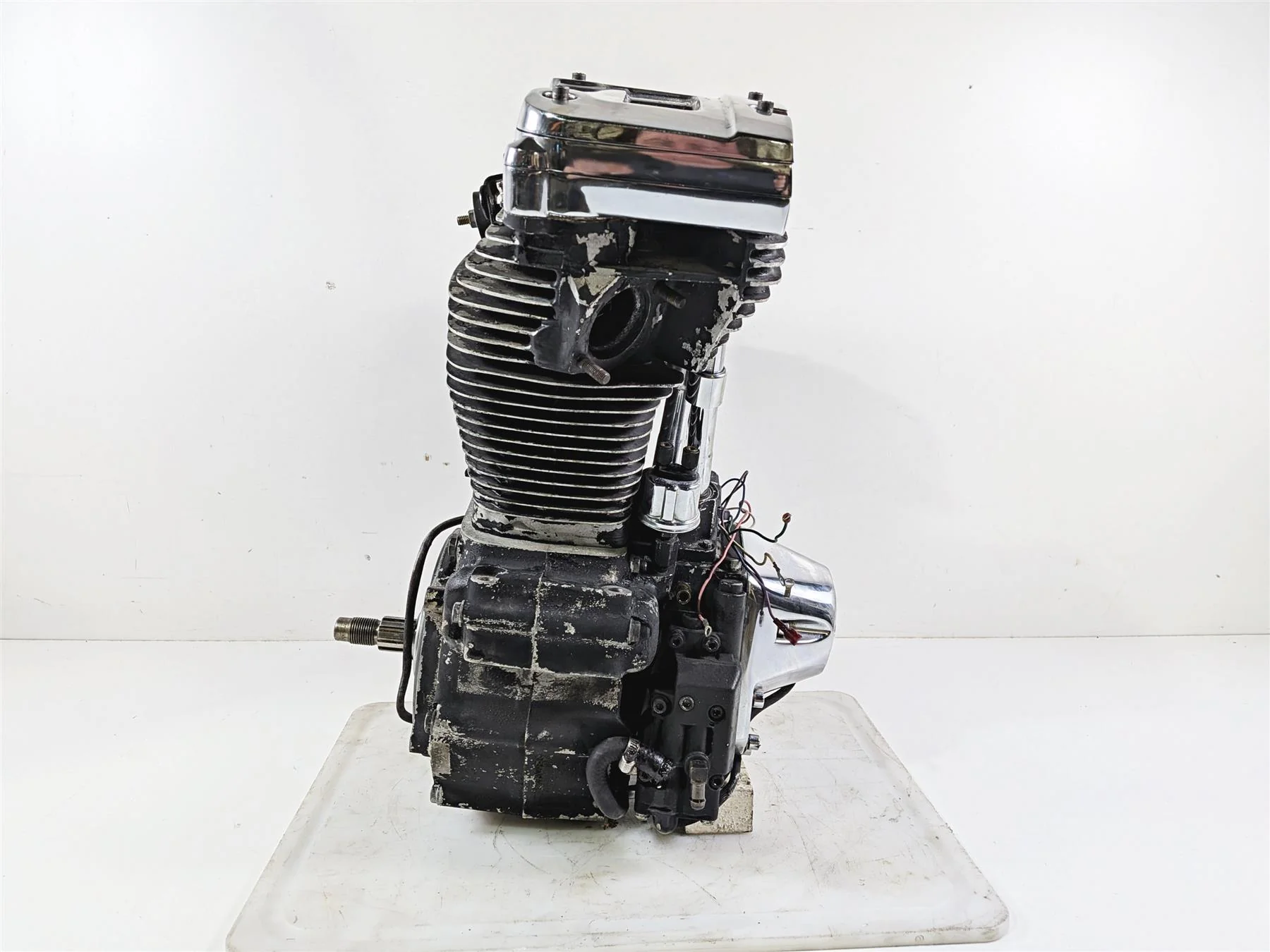 1993 Harley Touring FLHTCU Electra Glide Engine Motor 80ci - 50k READ 24571-93 - Image 3