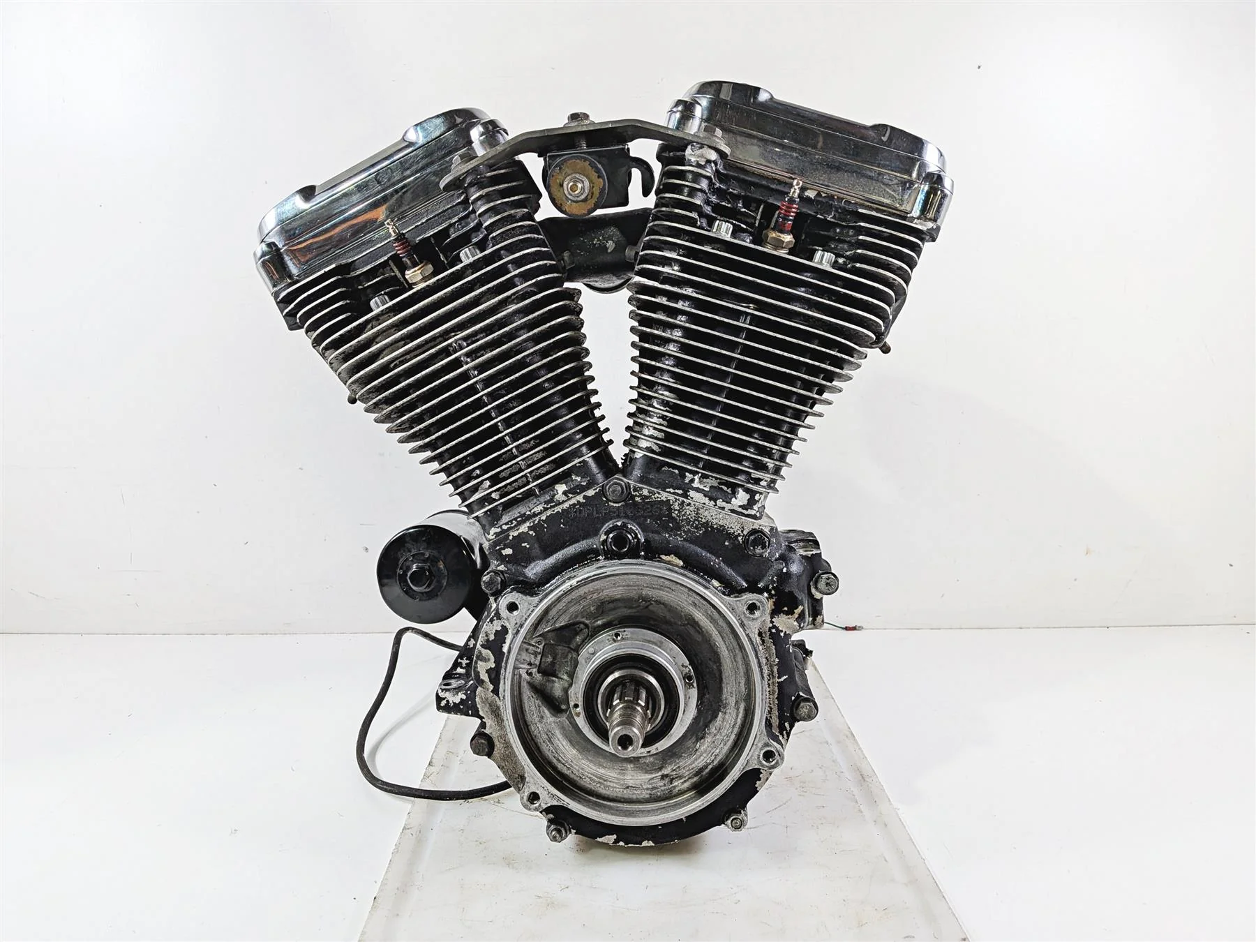 1993 Harley Touring FLHTCU Electra Glide Engine Motor 80ci - 50k READ 24571-93 - Image 4