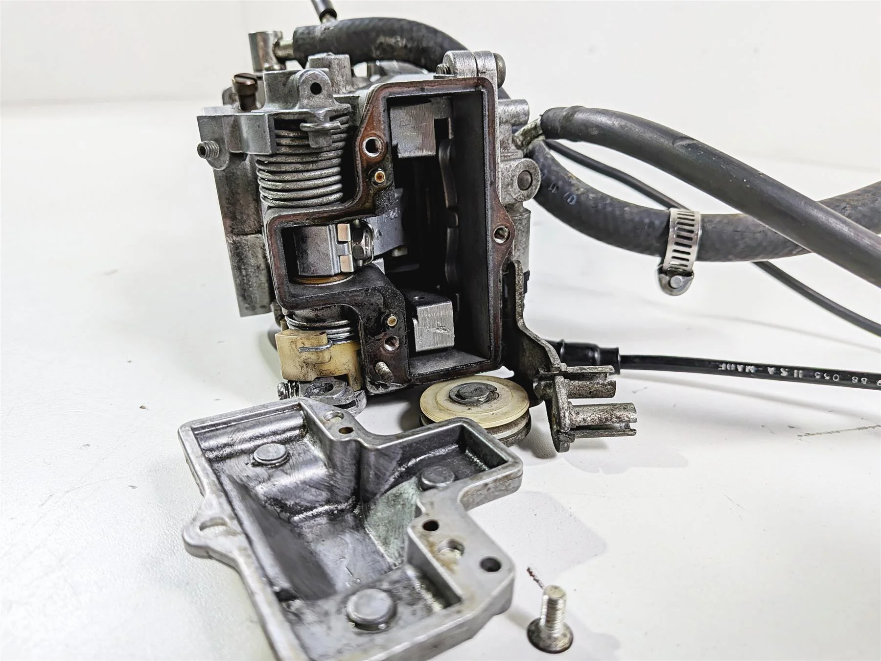 1993 Harley Touring FLHTCU Electra Glide Mikuni Flat Slide Carburetor Carb HSR42 TM42-6 - Image 12