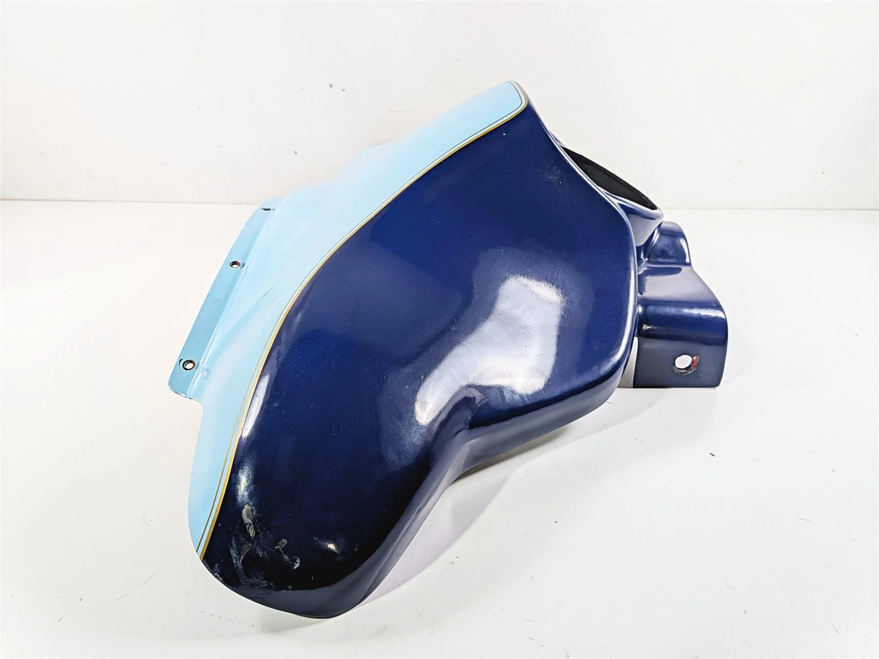 1993 Harley Touring FLHTCU Electra Glide OEM Front Outer Nose Headlight Fairing - Image 4