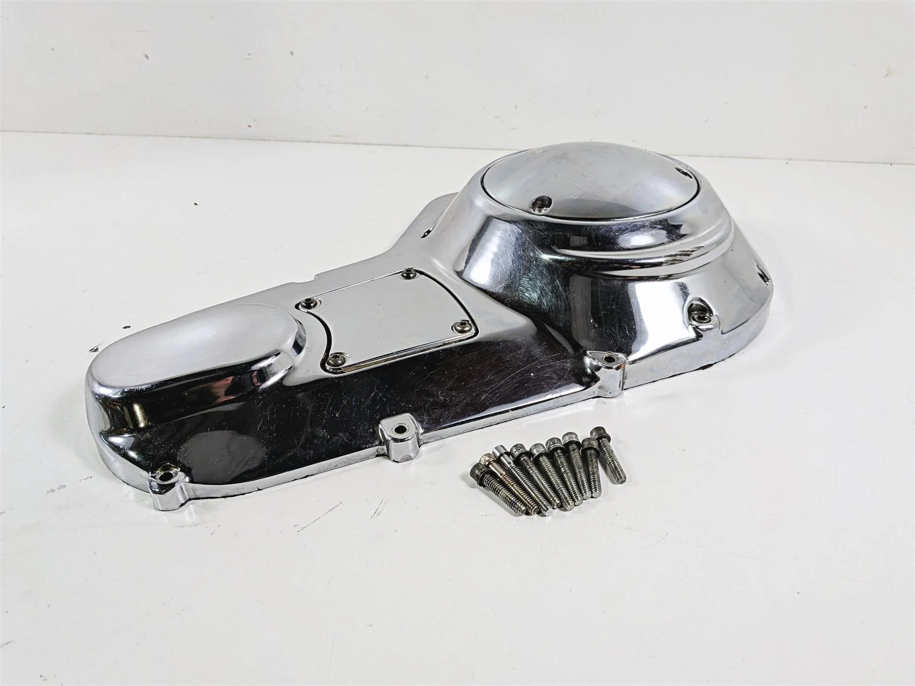 1993 Harley Touring FLHTCU Electra Glide Outer Primary Drive Cover 60606-89 - Image 12