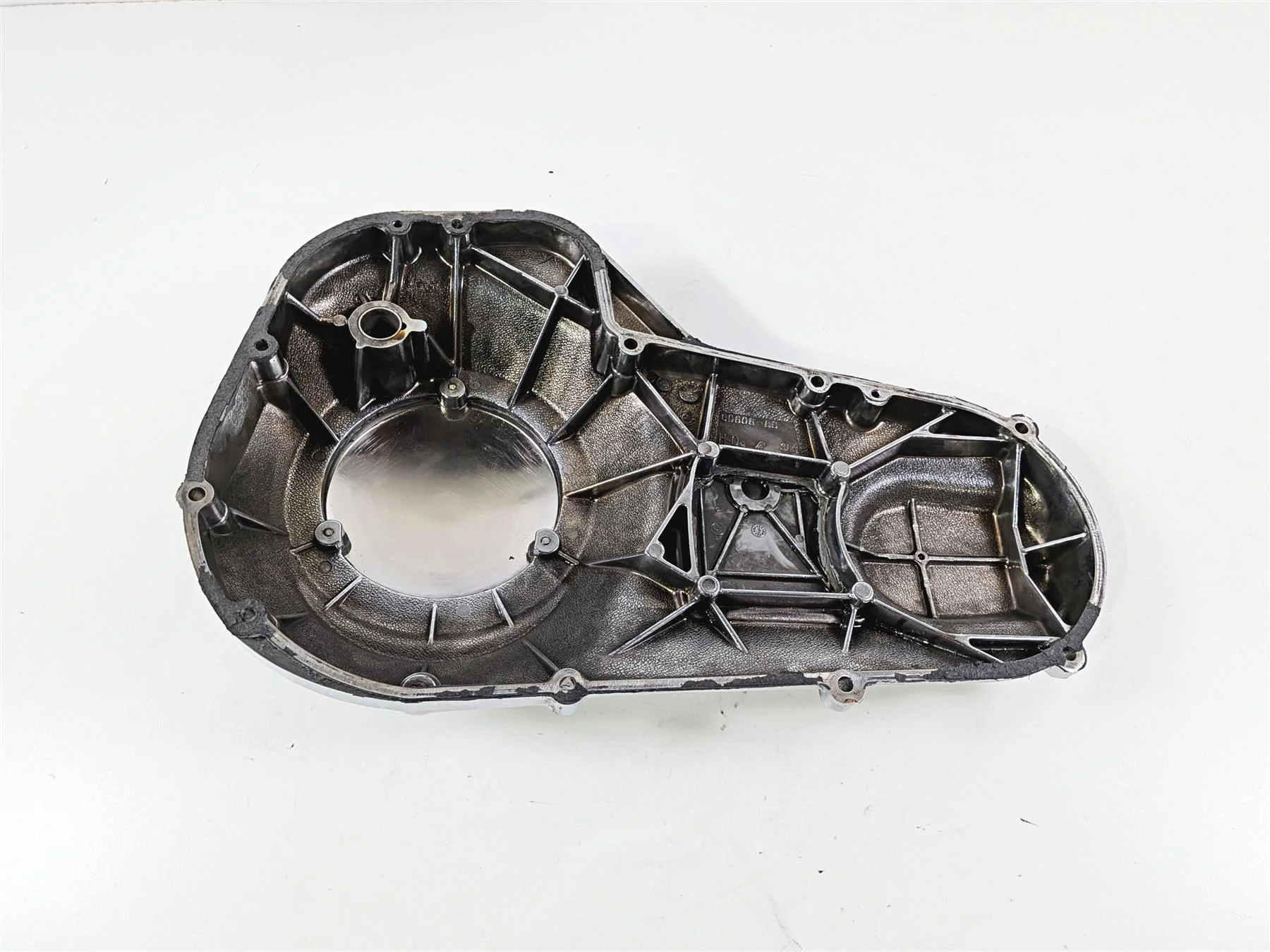 1993 Harley Touring FLHTCU Electra Glide Outer Primary Drive Cover 60606-89 - Image 6