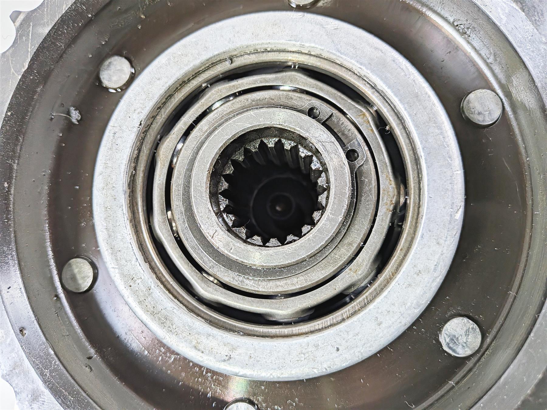 1993 Harley Touring FLHTCU Electra Glide Primary Drive Clutch Kit -Read 37707-90 - Image 7
