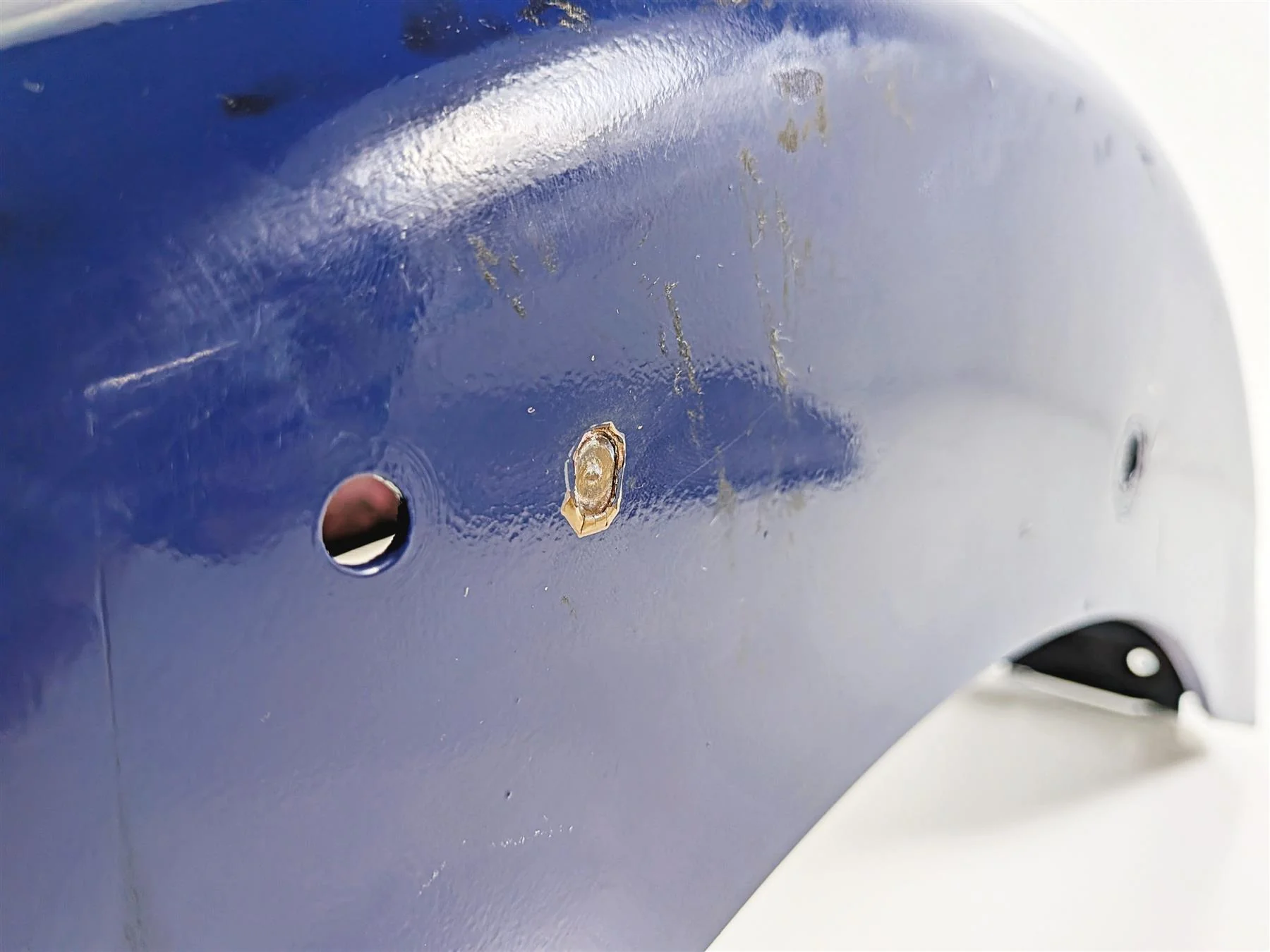 1993 Harley Touring FLHTCU Electra Glide Rear Fender READ 59579-91A - Image 10