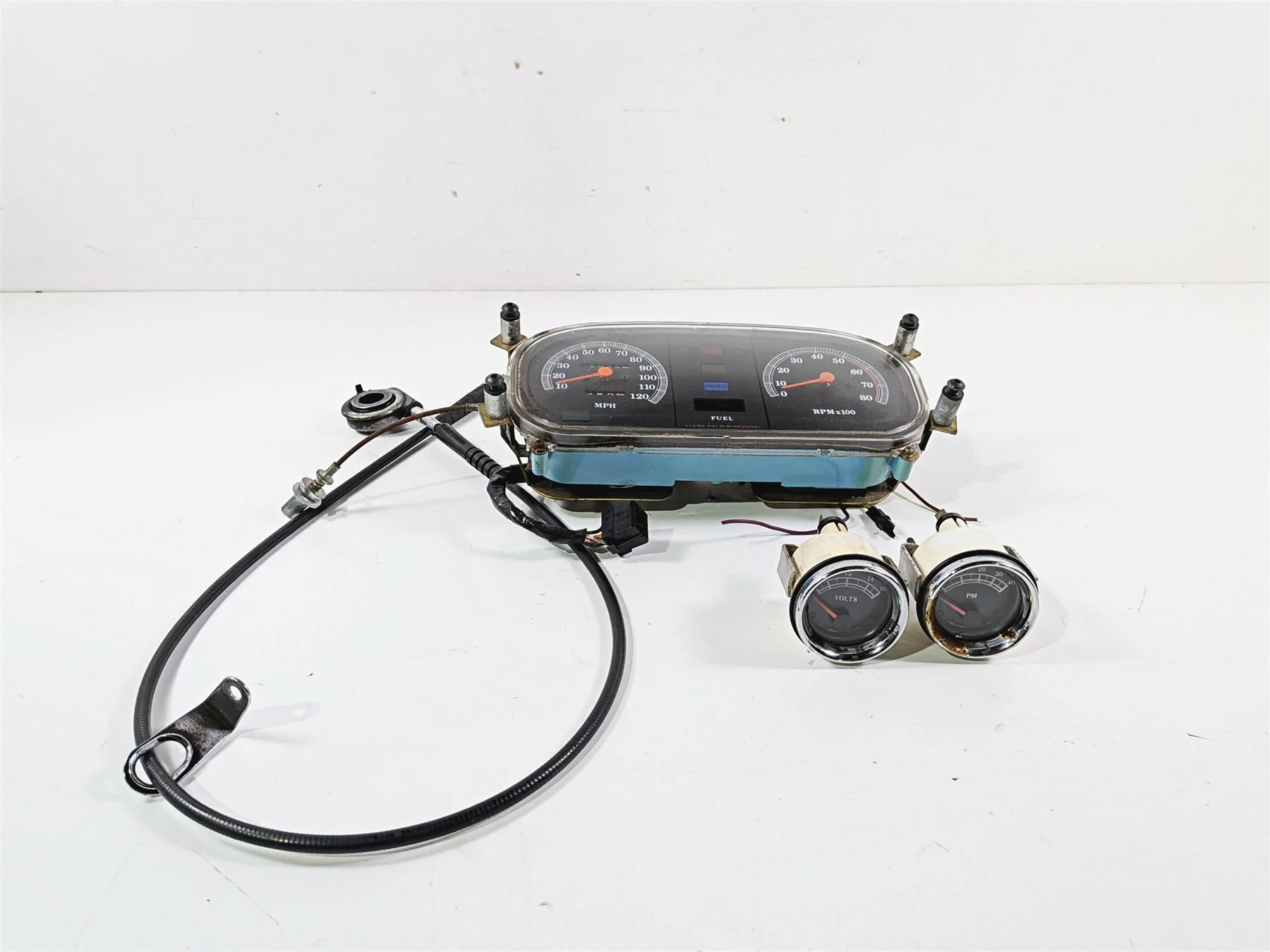 1993 Harley Touring FLHTCU Electra Glide Speedometer Tacho Gauge 50K 67003-86E - Image 2