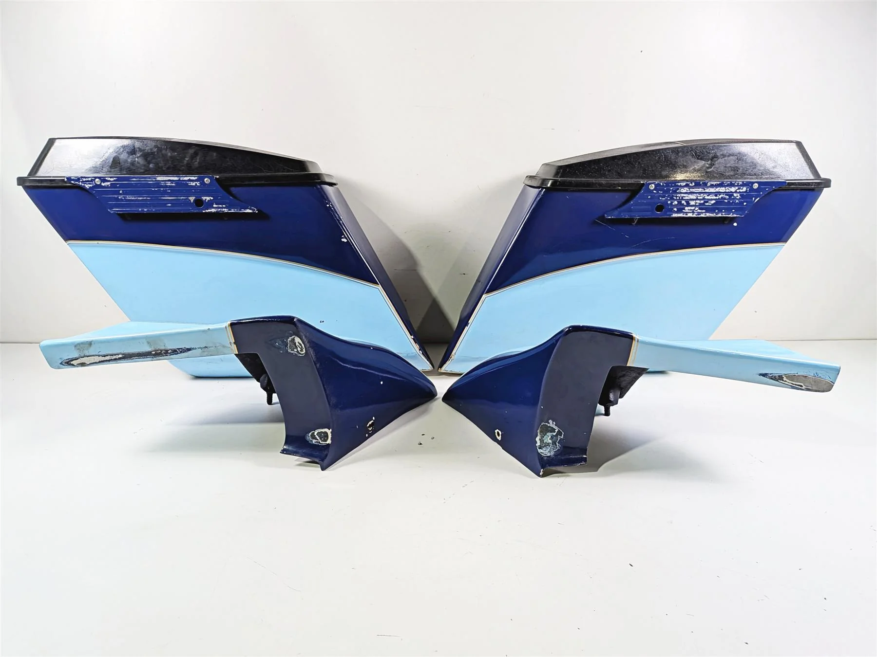 1993 Harley Touring FLHTCU Electra Glide Stretched Saddlebag & Side Cover Set - Image 11