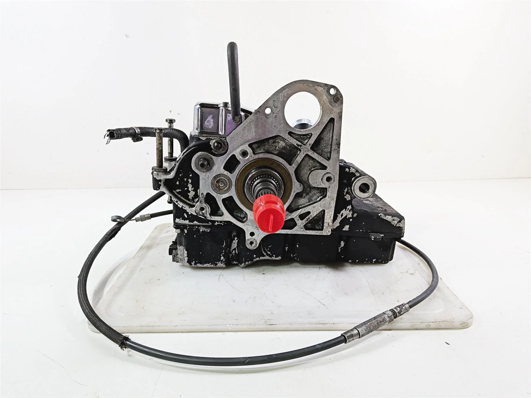 1993 Harley Touring FLHTCU Electra Glide Transmission Gear Box 5 Speed 33013-93 - Image 4