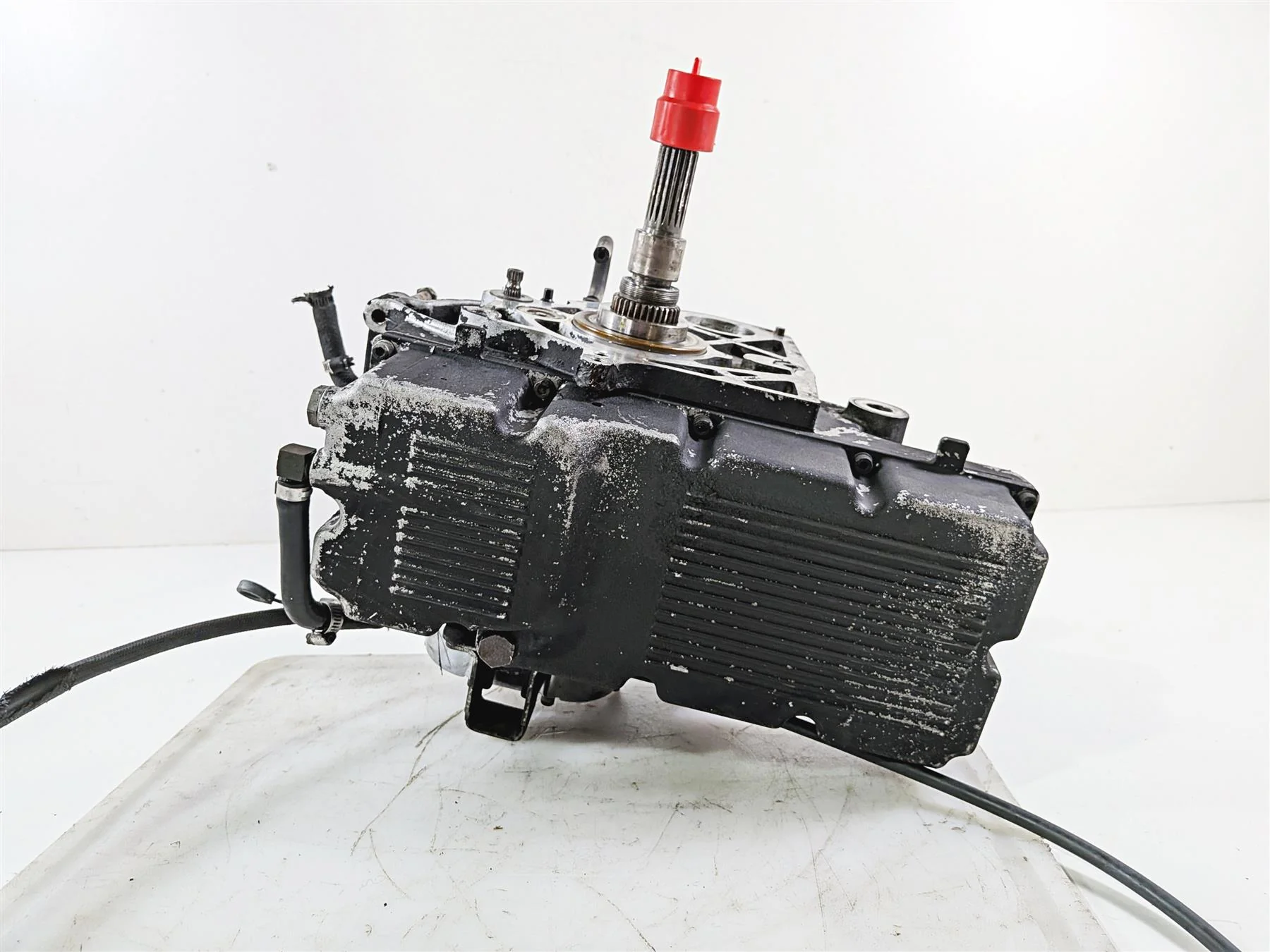 1993 Harley Touring FLHTCU Electra Glide Transmission Gear Box 5 Speed 33013-93 - Image 6