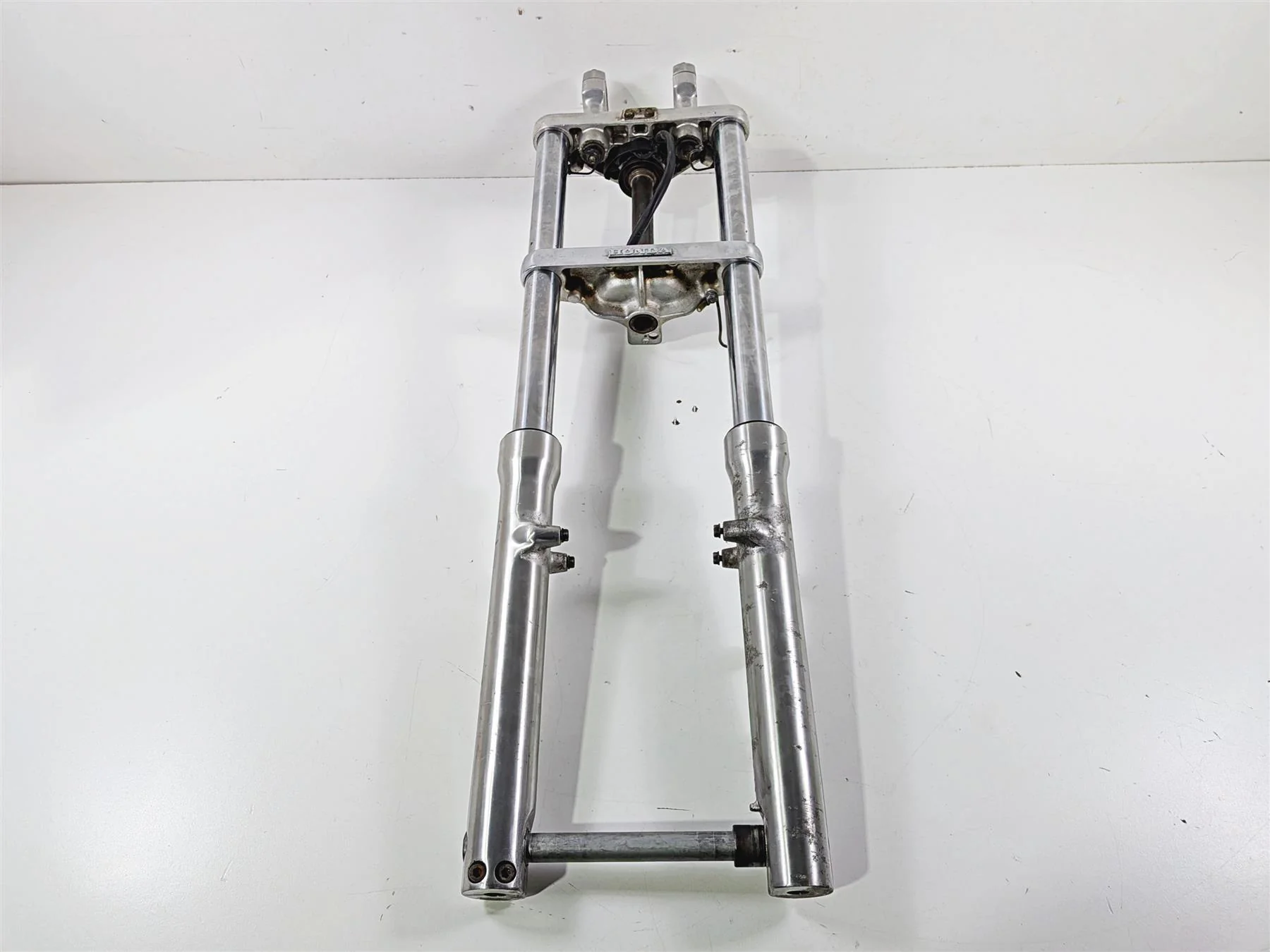 1994 Honda VT600 CR Shadow Front End Fork Leg Set 51400-MZ8-611 51500-MZ8-611 - Image 11