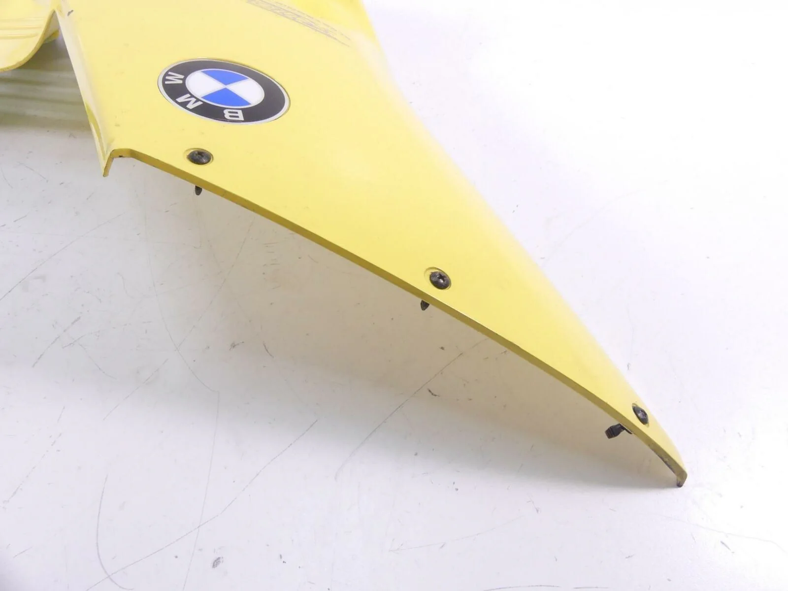 1995 BMW R1100RS 259S Main Left Yellow Fairing Cover Cowl  46632313017 - Image 6