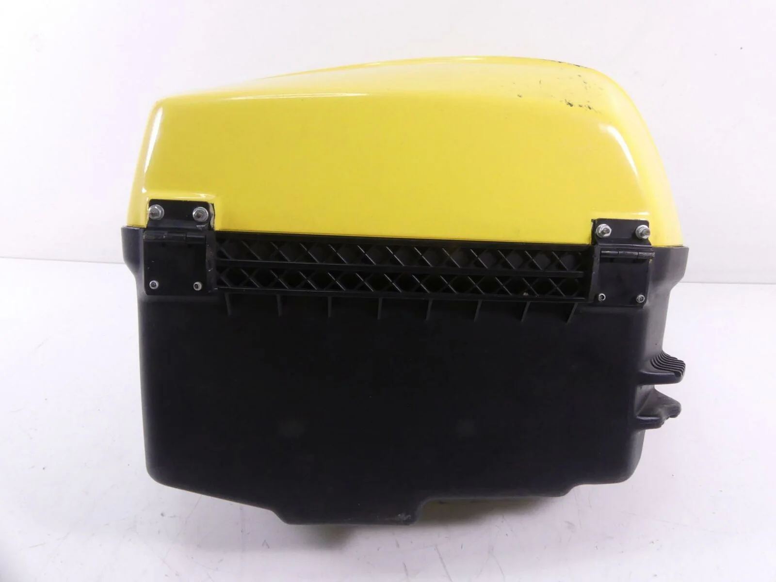 1995 BMW R1100RS 259S Right Yellow Saddle Bag Saddlebag 31L 46547660300 - Image 5