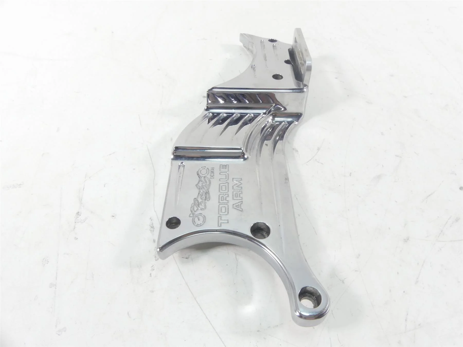 1995 Harley Dyna FXDL Low Rider Carlini Chrome Torque Arm 5570753 - Image 2