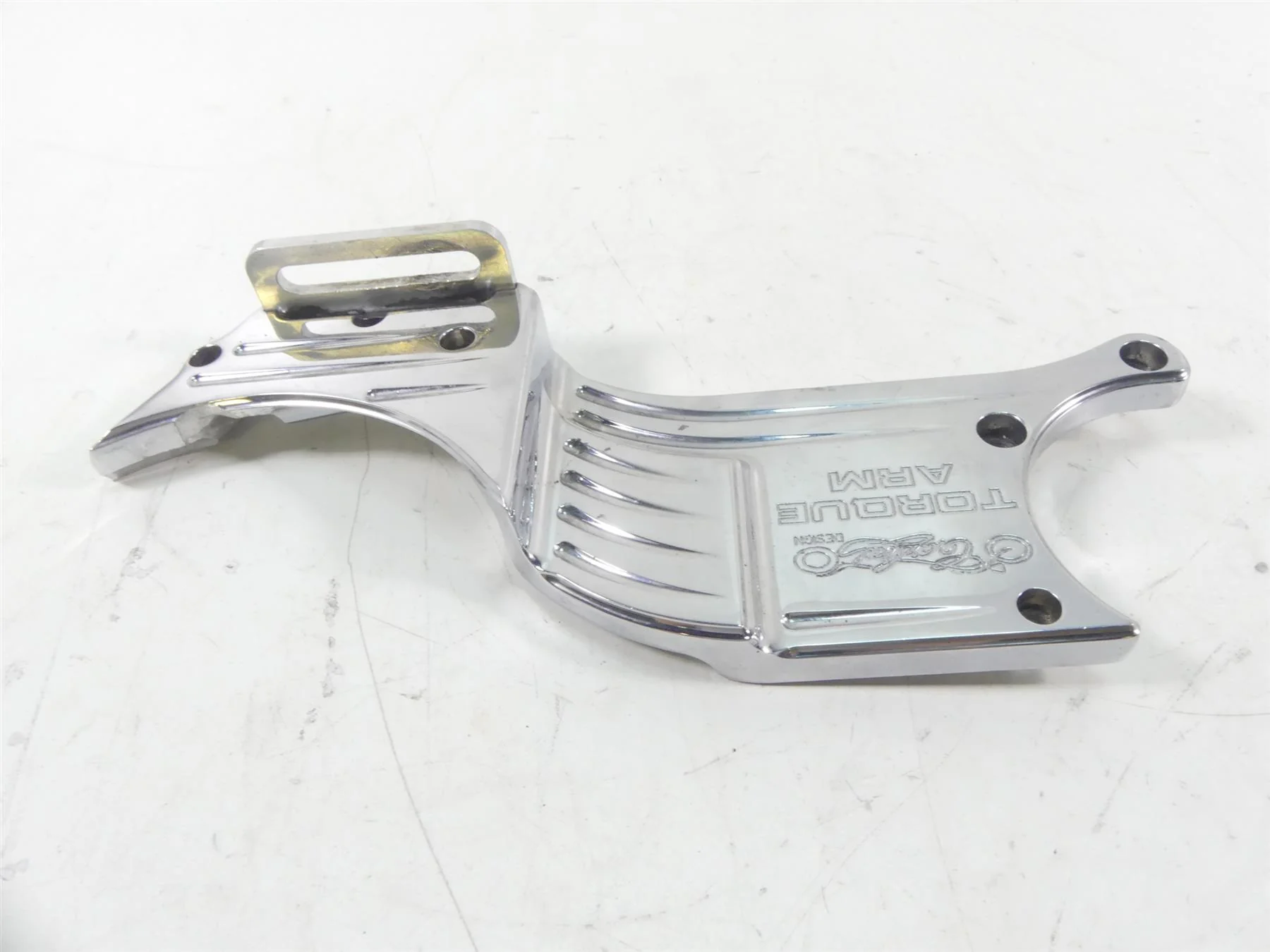 1995 Harley Dyna FXDL Low Rider Carlini Chrome Torque Arm 5570753 - Image 3
