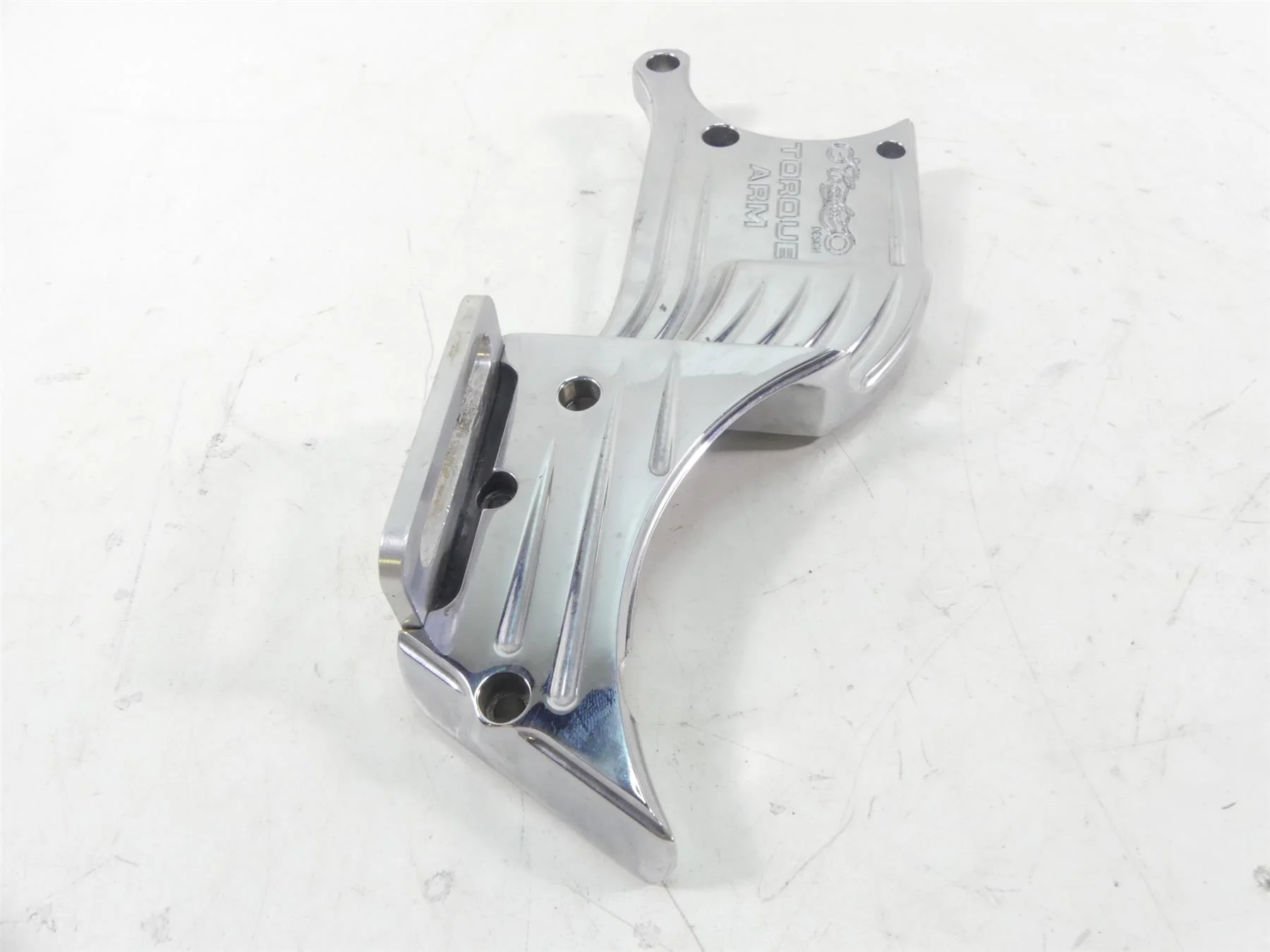 1995 Harley Dyna FXDL Low Rider Carlini Chrome Torque Arm 5570753 - Image 4