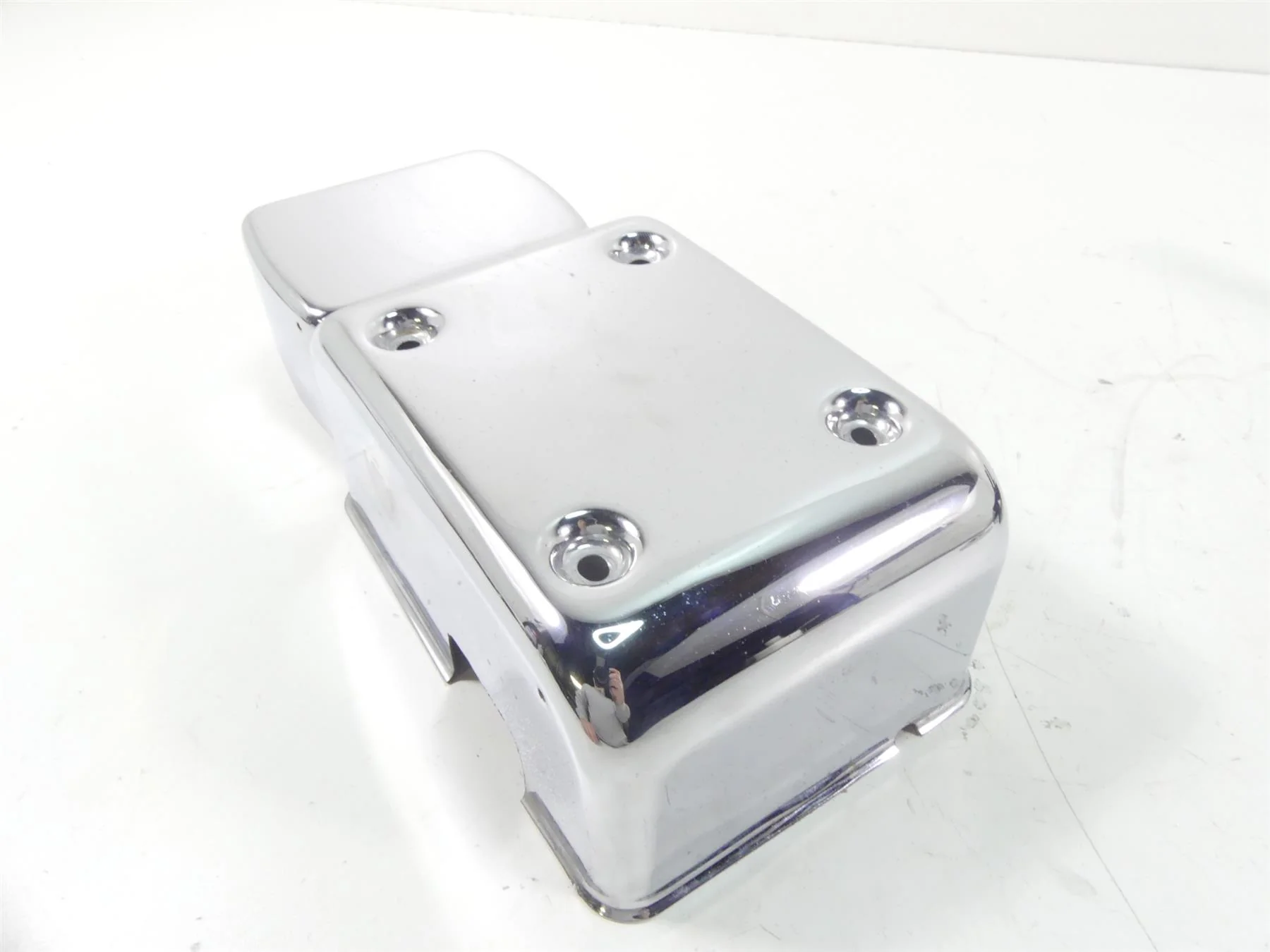 1995 Harley Dyna FXDL Low Rider Electrical Battery Chrome Cover Carrier 66347-91 - Image 10