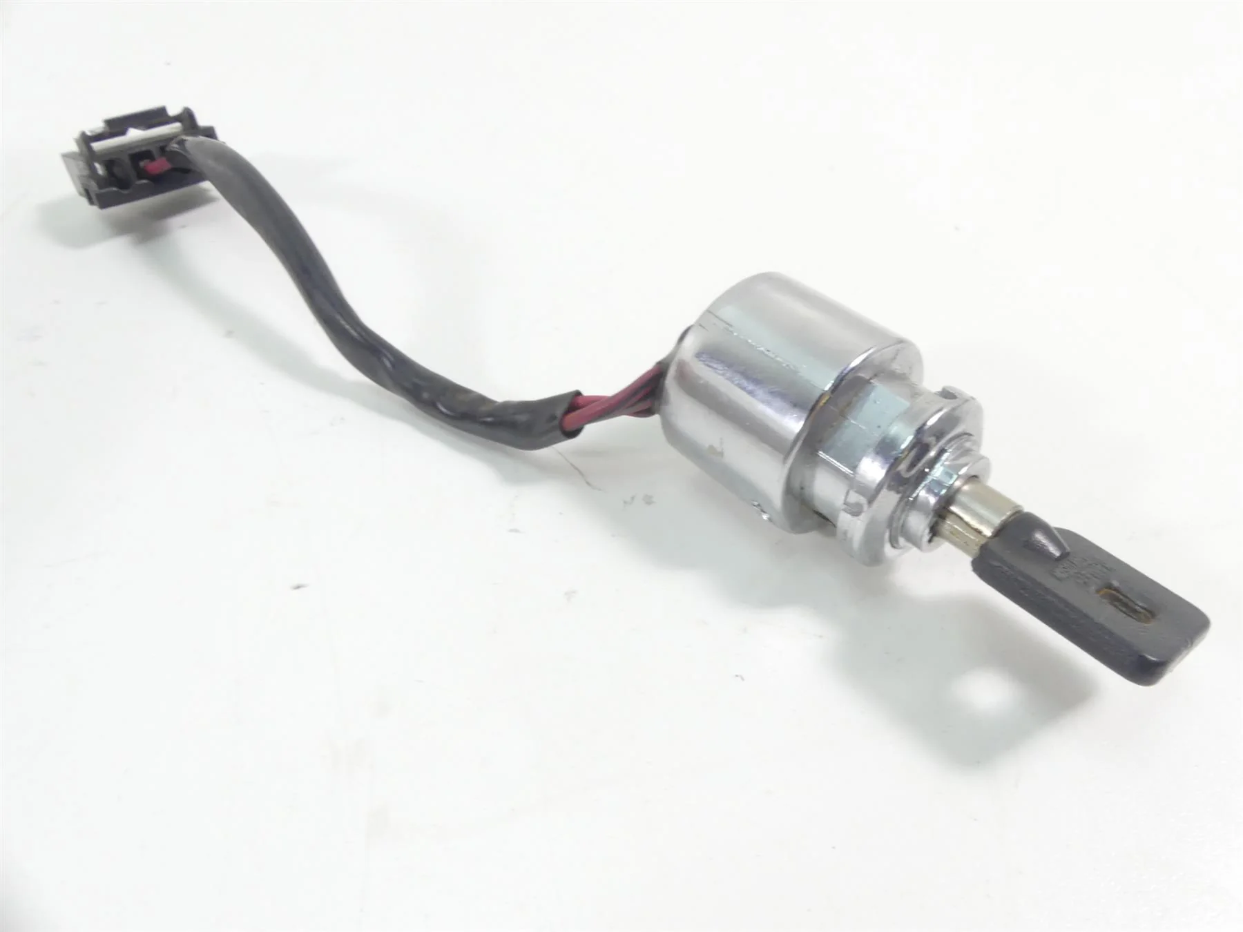 1995 Harley Dyna FXDL Low Rider Ignition Switch Steering Lock Key Set 71421-94 - Image 3