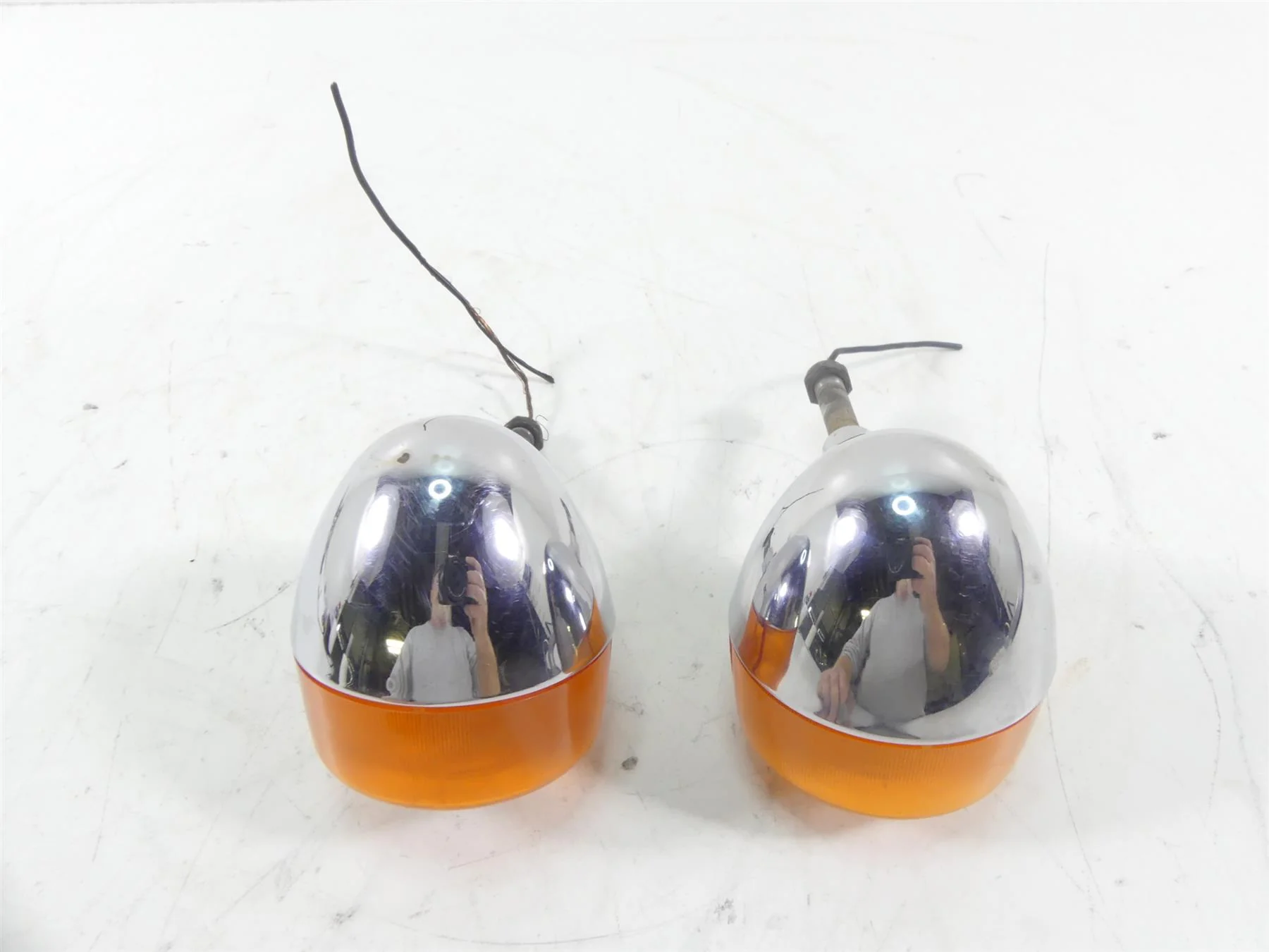 1995 Harley Dyna FXDL Low Rider Rear Blinker Turn Signal Set 68049-93 - Image 3