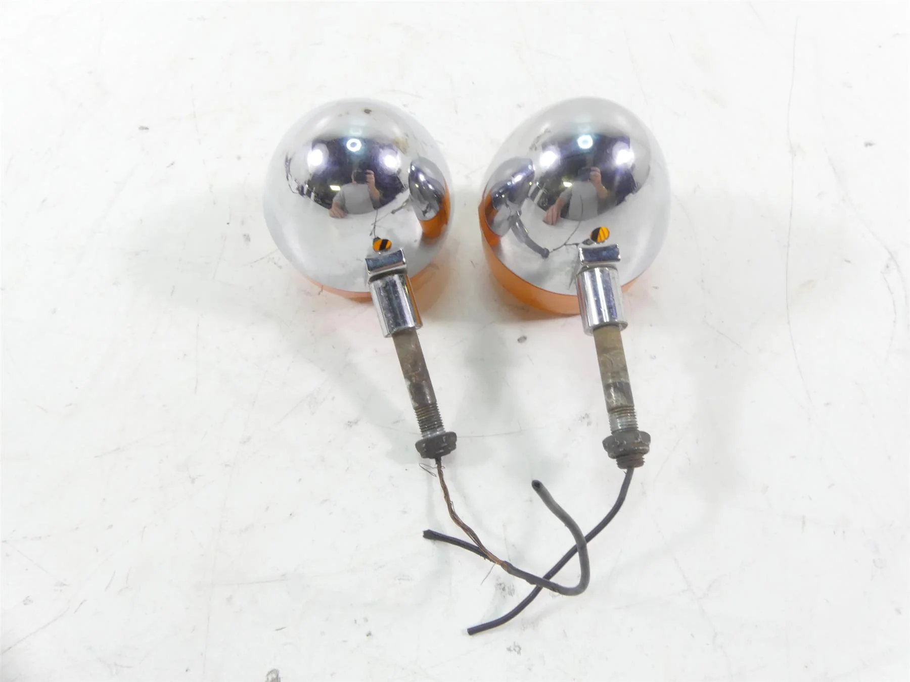 1995 Harley Dyna FXDL Low Rider Rear Blinker Turn Signal Set 68049-93 - Image 4