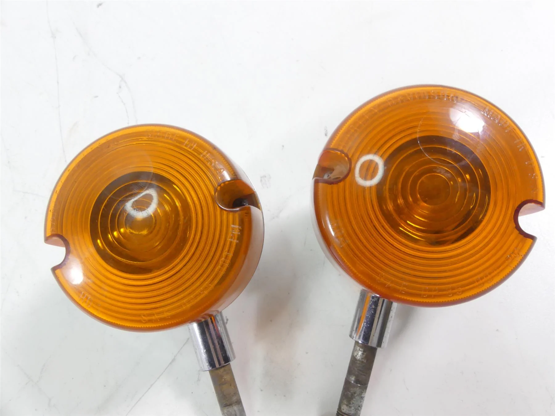 1995 Harley Dyna FXDL Low Rider Rear Blinker Turn Signal Set 68049-93 - Image 6