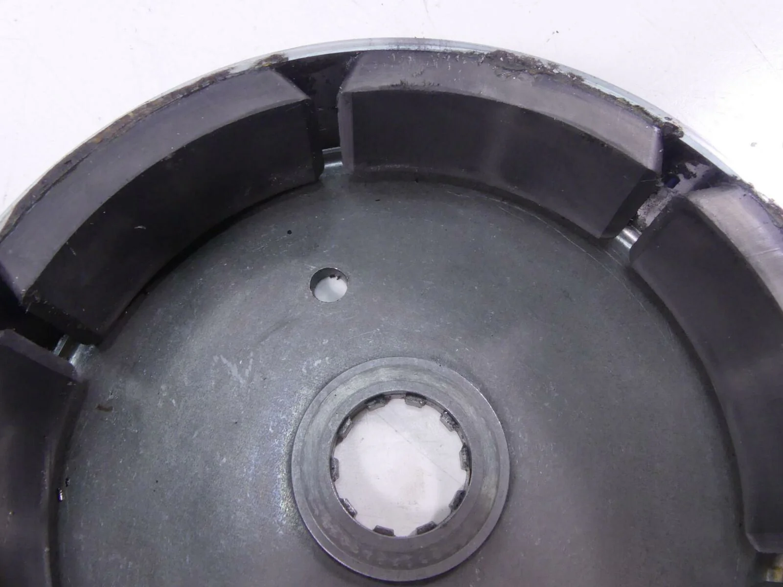 1995 Harley FXSTS Softail Springer Flywheel Fly Wheel Rotor - Read 29957-81B - Image 5