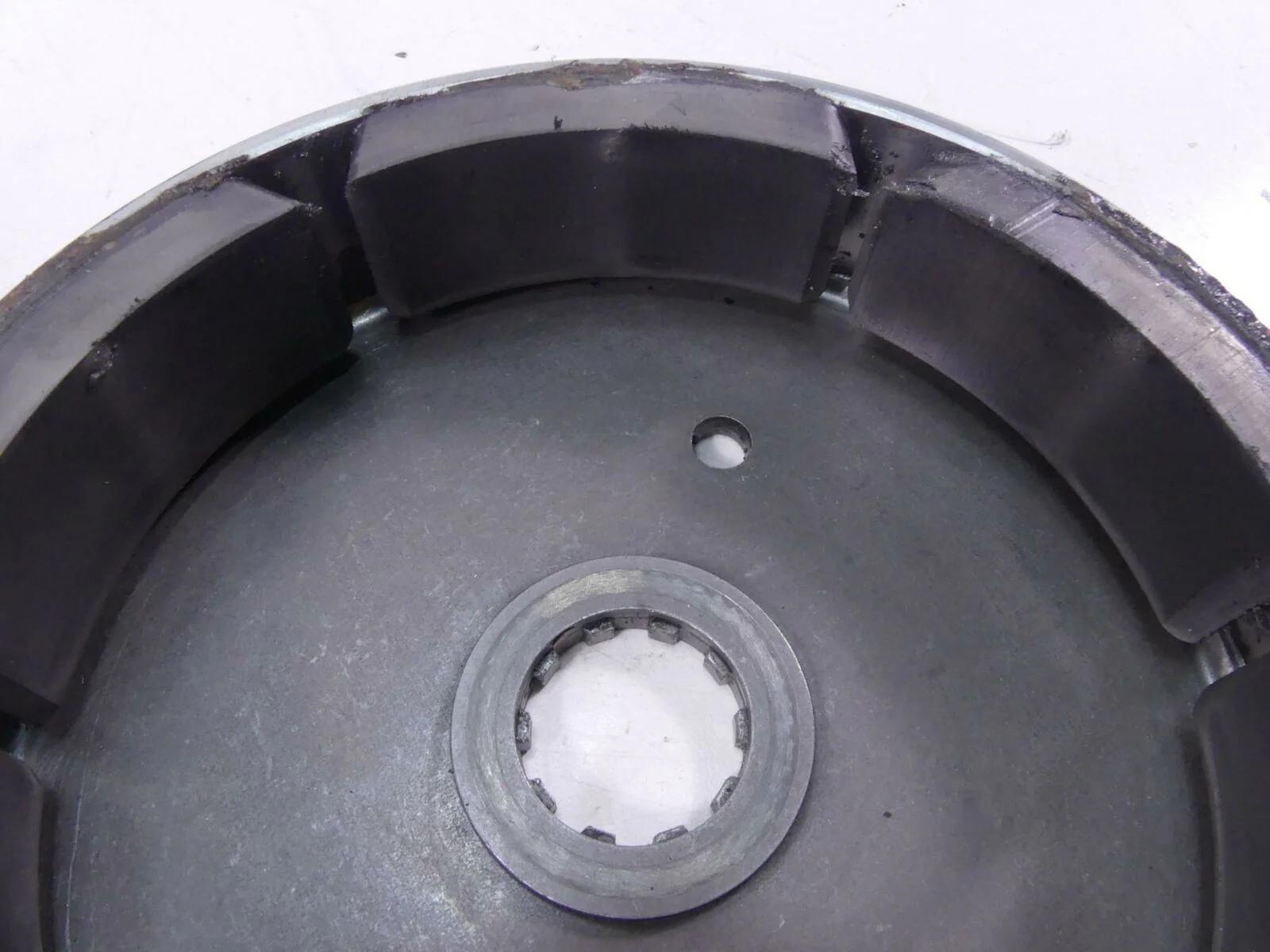 1995 Harley FXSTS Softail Springer Flywheel Fly Wheel Rotor - Read 29957-81B - Image 6
