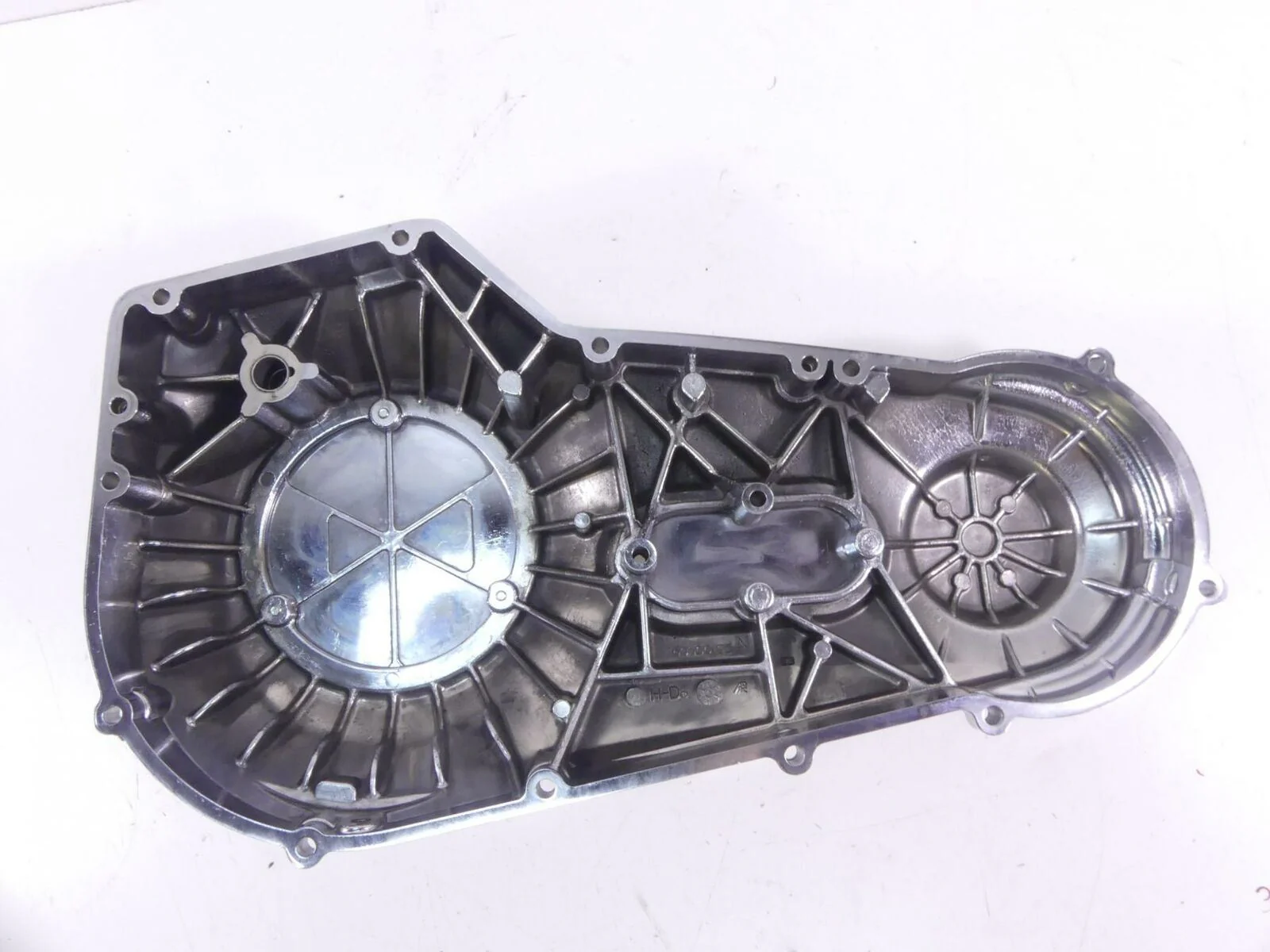 1995 Harley FXSTS Softail Springer Outer Primary Drive Clutch Cover 60506-95A - Image 10