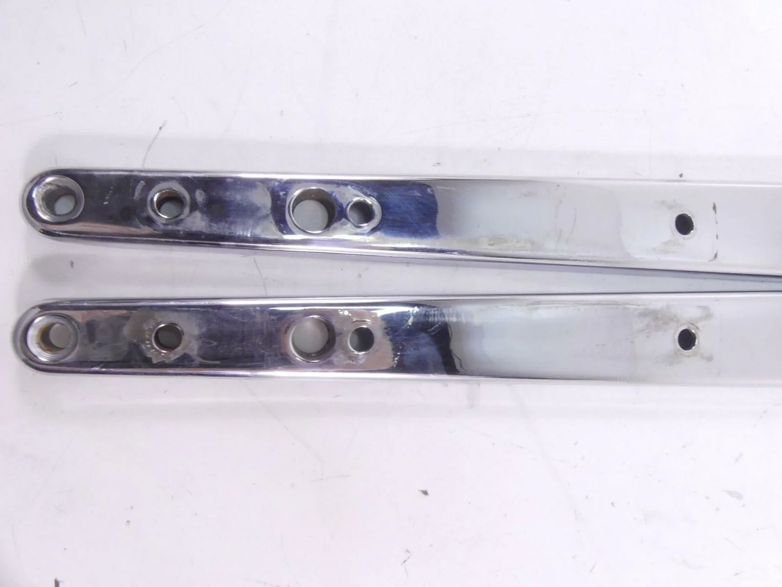 1995 Harley FXSTS Softail Springer Rear Fender Support Struts Covers 59955-86A - Image 6