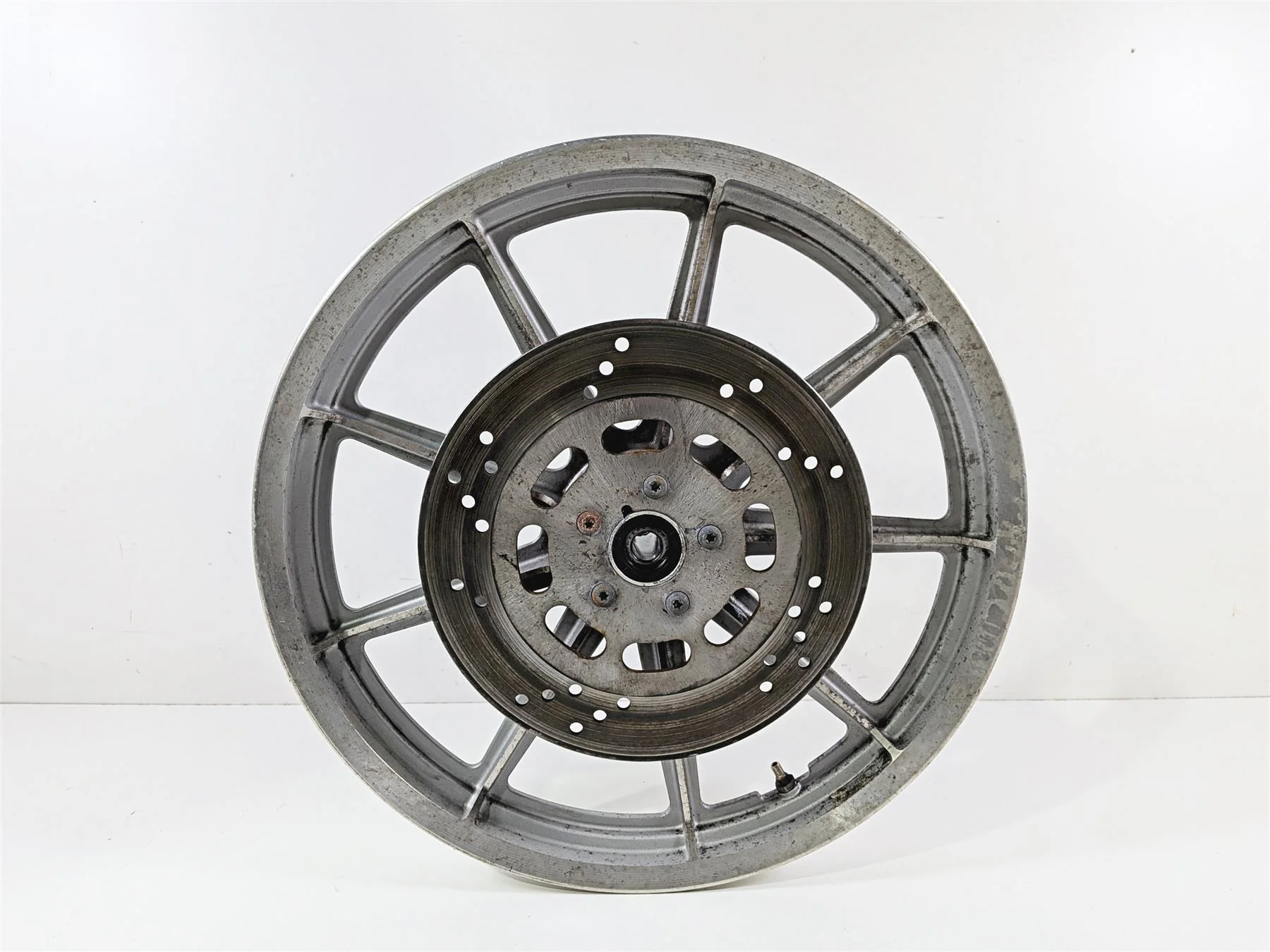 1995 Harley XL883 Sportster Hugger 9 Spoke Front Wheel Rim 19x2.15 43338-83