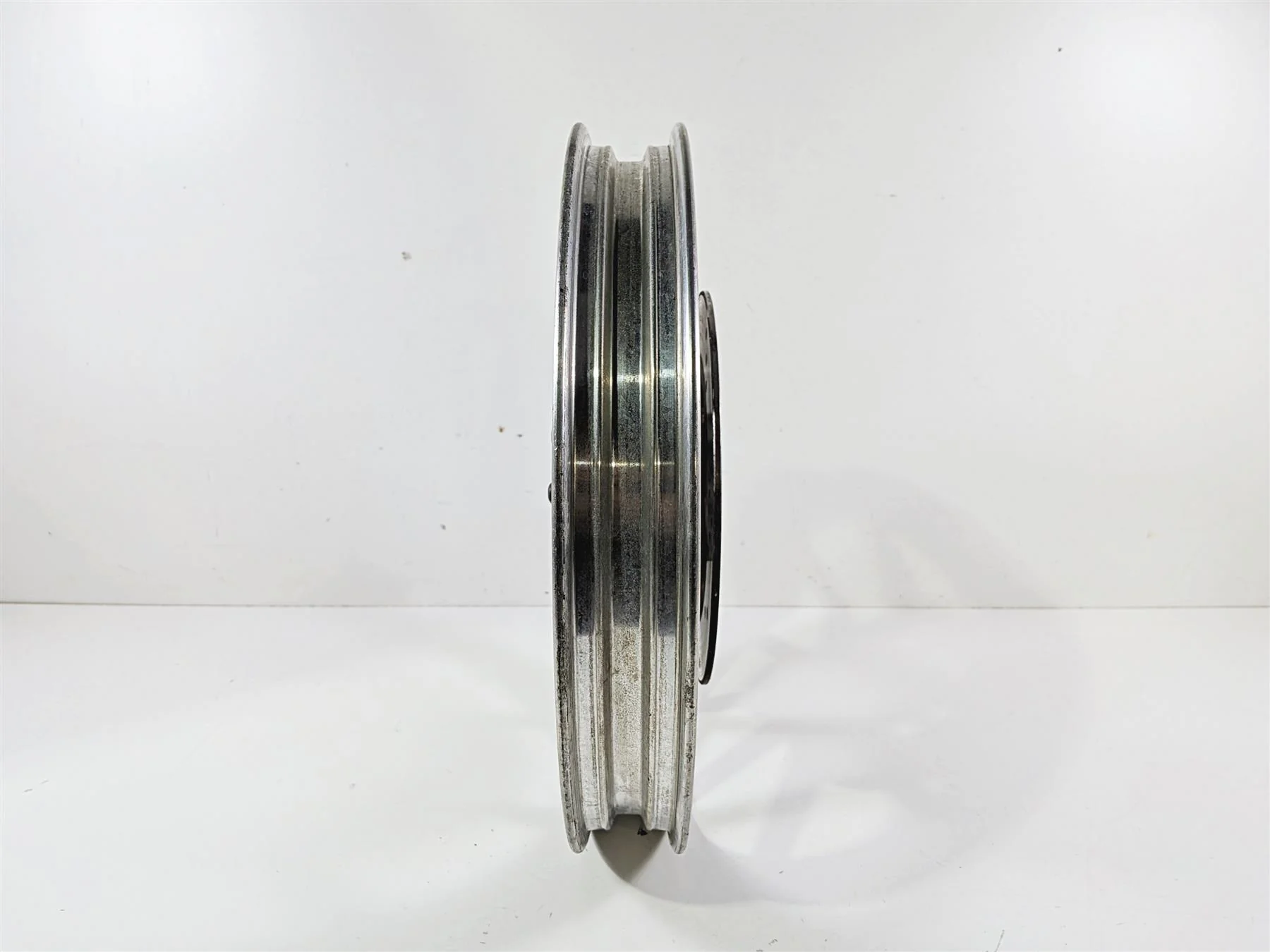 1995 Harley XL883 Sportster Hugger 9 Spoke Front Wheel Rim 19x2.15 43338-83 - Image 3