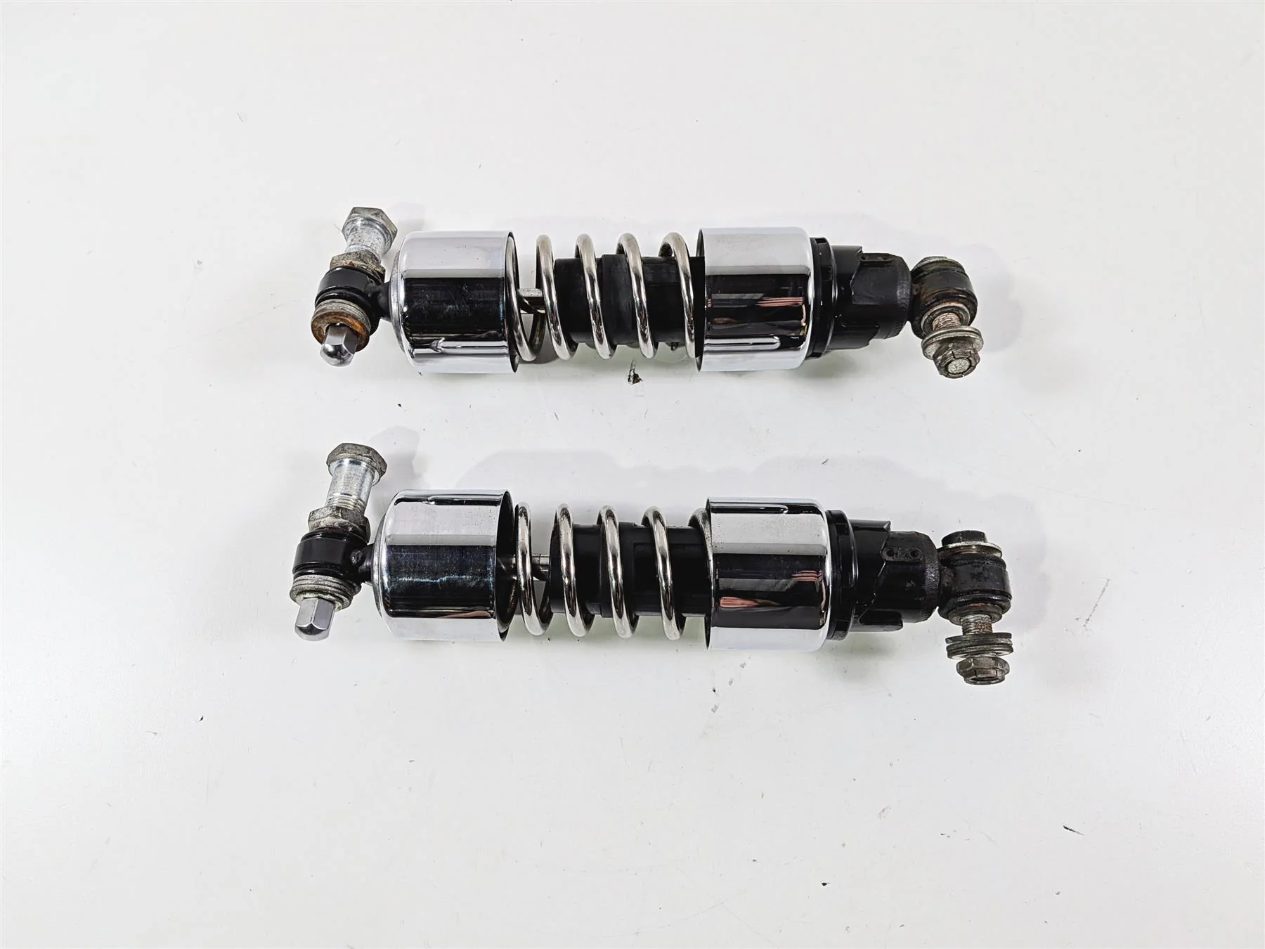 1995 Harley XL883 Sportster Hugger Progressive Suspension 412 Rear Shocks 11.5" 412-4075B