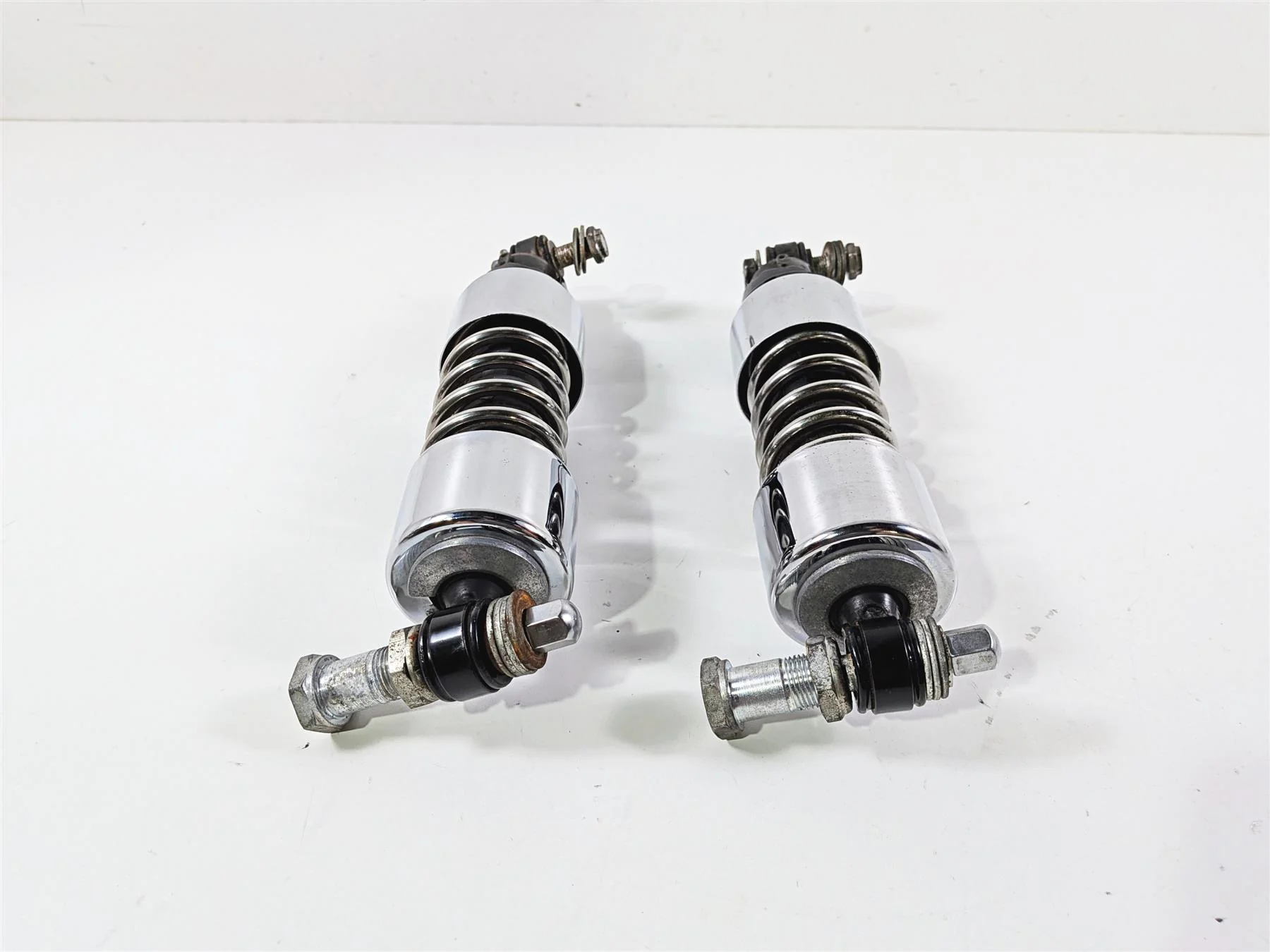 1995 Harley XL883 Sportster Hugger Progressive Suspension 412 Rear Shocks 11.5" 412-4075B - Image 3