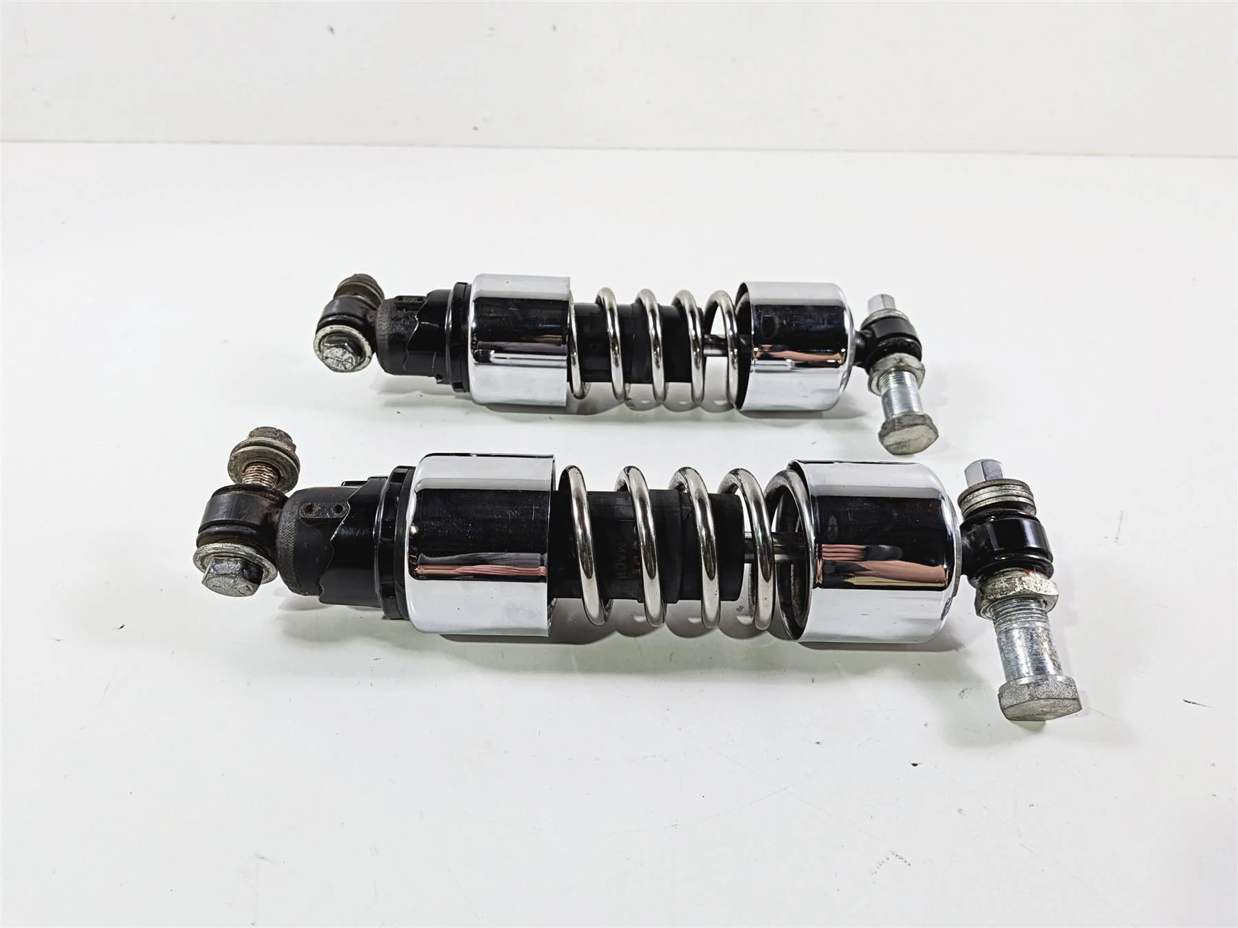 1995 Harley XL883 Sportster Hugger Progressive Suspension 412 Rear Shocks 11.5" 412-4075B - Image 4