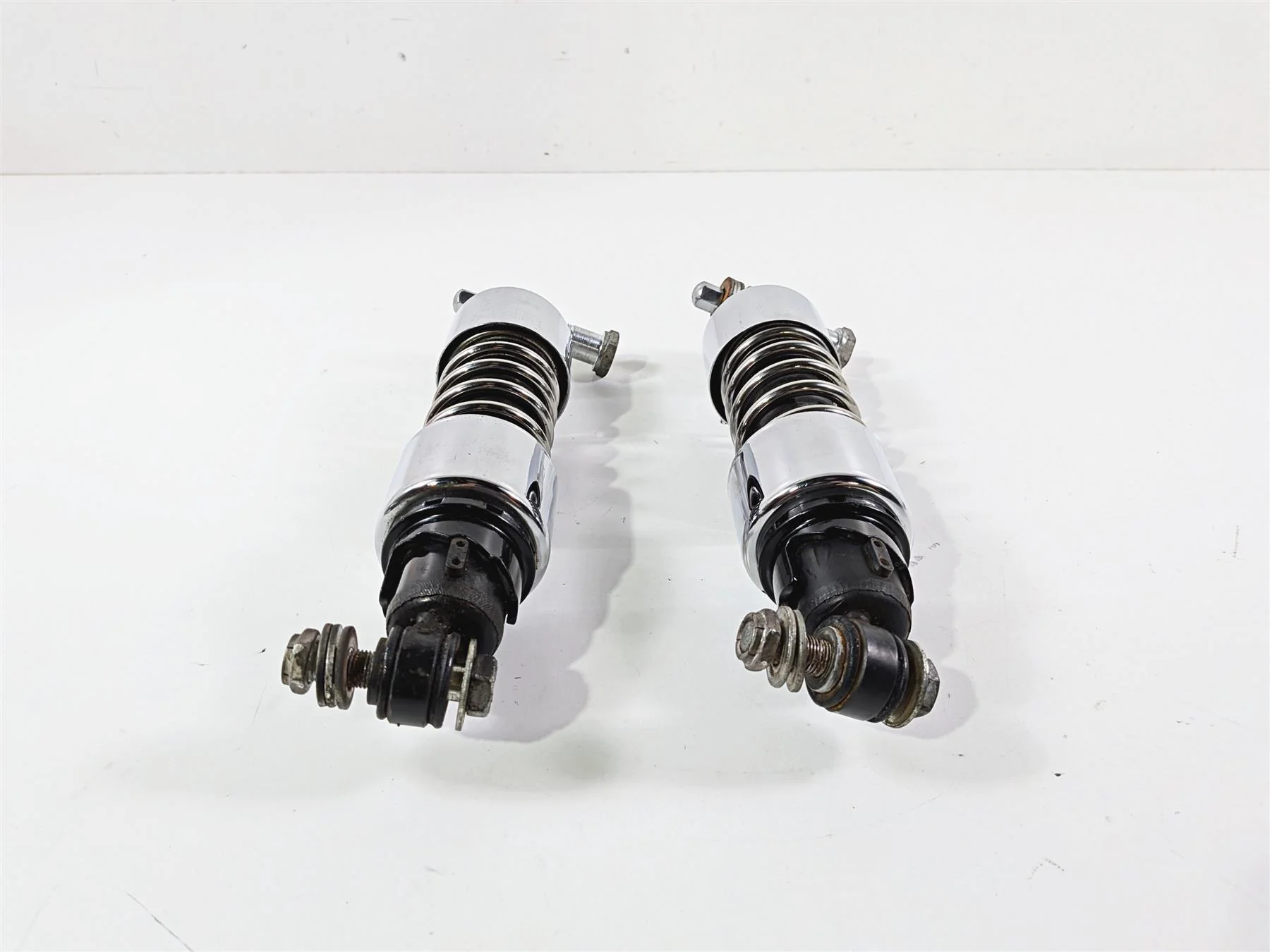 1995 Harley XL883 Sportster Hugger Progressive Suspension 412 Rear Shocks 11.5" 412-4075B - Image 5