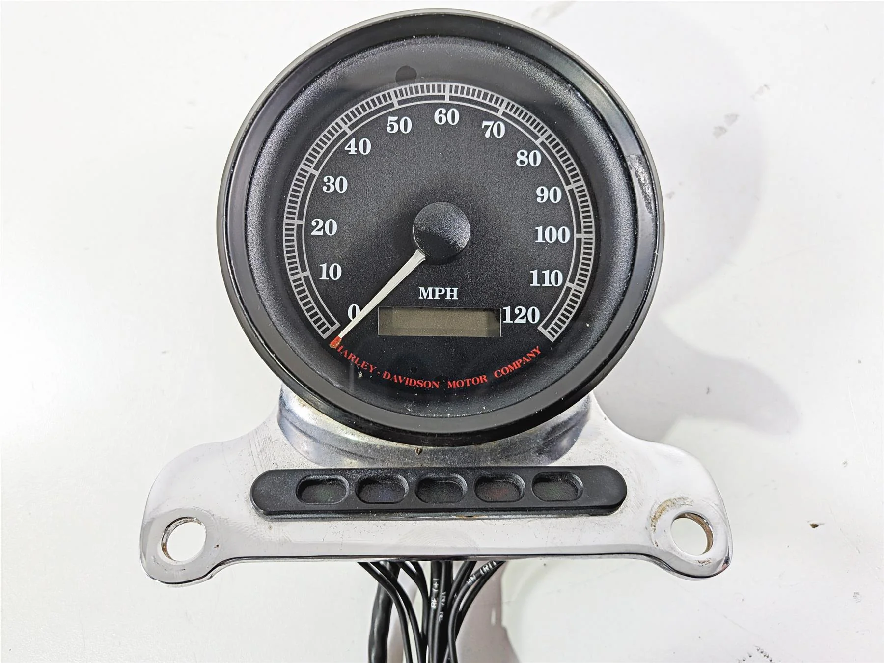 1995 Harley XL883 Sportster Hugger Speedometer Gauge Instrument 15K 67037-95D 67016-97 - Image 9