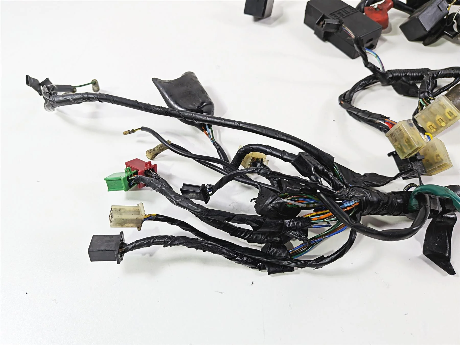 1995 Honda VT600 CD Shadow Deluxe Wiring Harness Loom - No Cuts 32100-MZ8-000 - Image 3