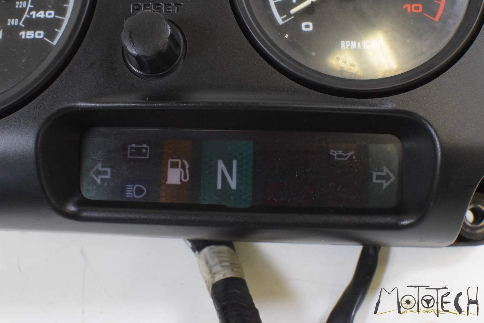1996 BMW R1100RT R1100 259T Speedometer Gauges Tachometer VIDEO 62122317738 - Image 6