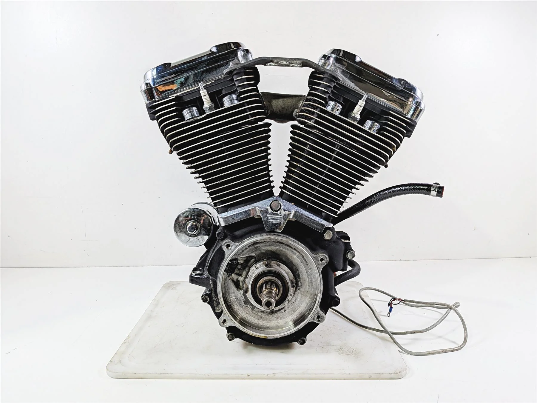 1996 Harley FLSTC Softail Heritage Engine Motor 80ci Evo - READ 16121-96 - Image 4