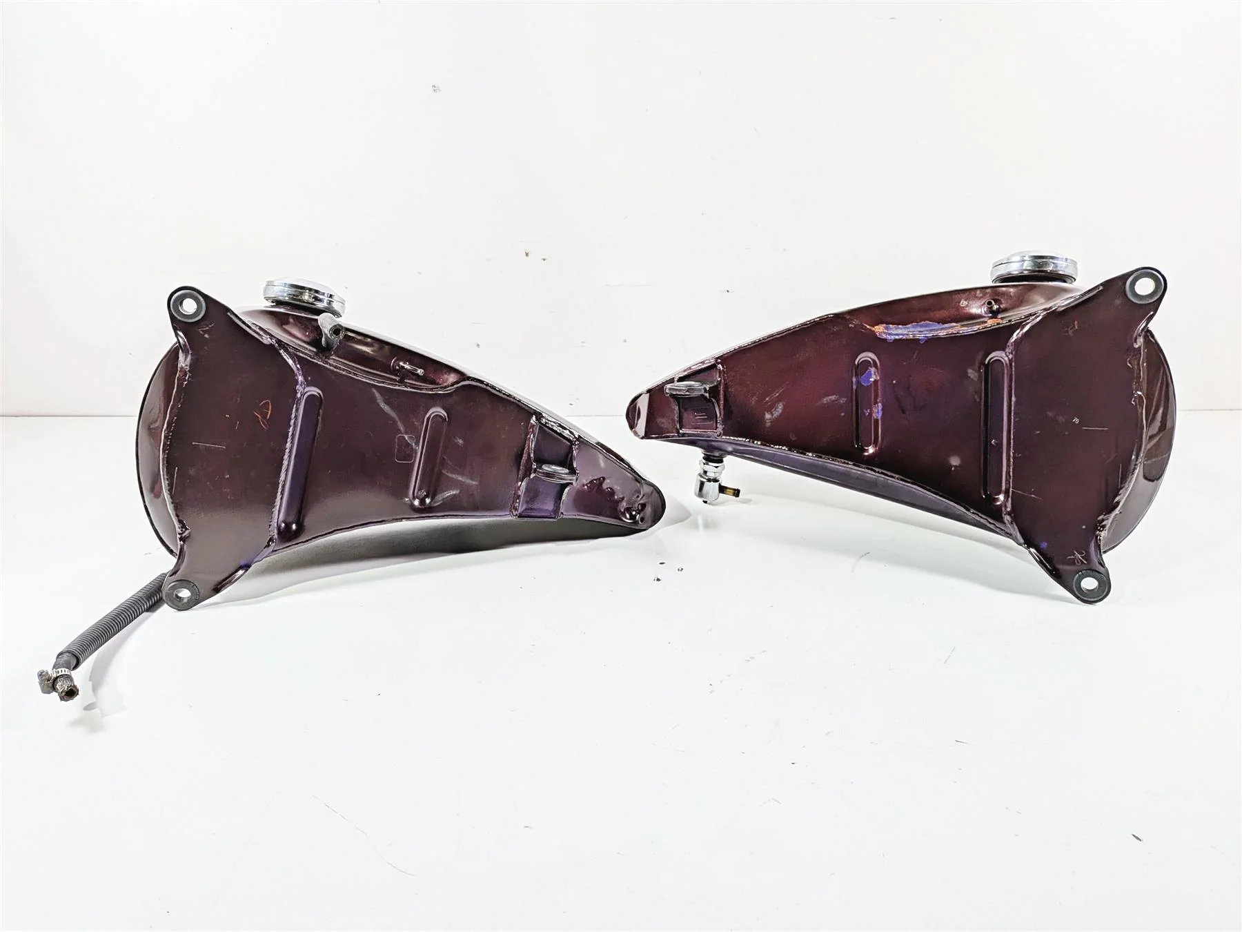 1996 Harley FLSTC Softail Heritage Fuel Gas Tank & Petcock 61426-97 61290-97 - Image 5