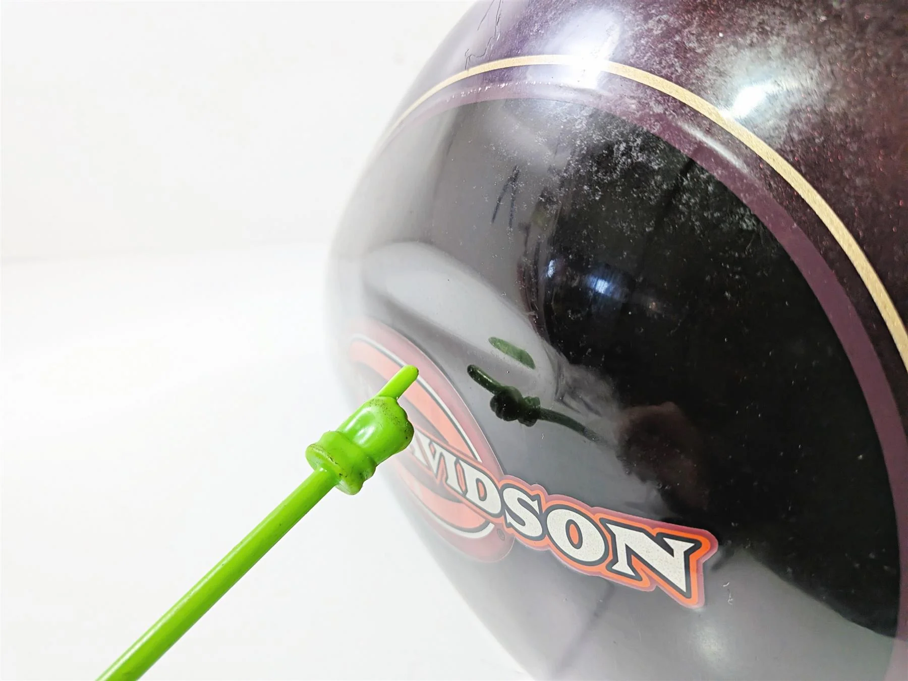 1996 Harley FLSTC Softail Heritage Fuel Gas Tank & Petcock 61426-97 61290-97 - Image 9